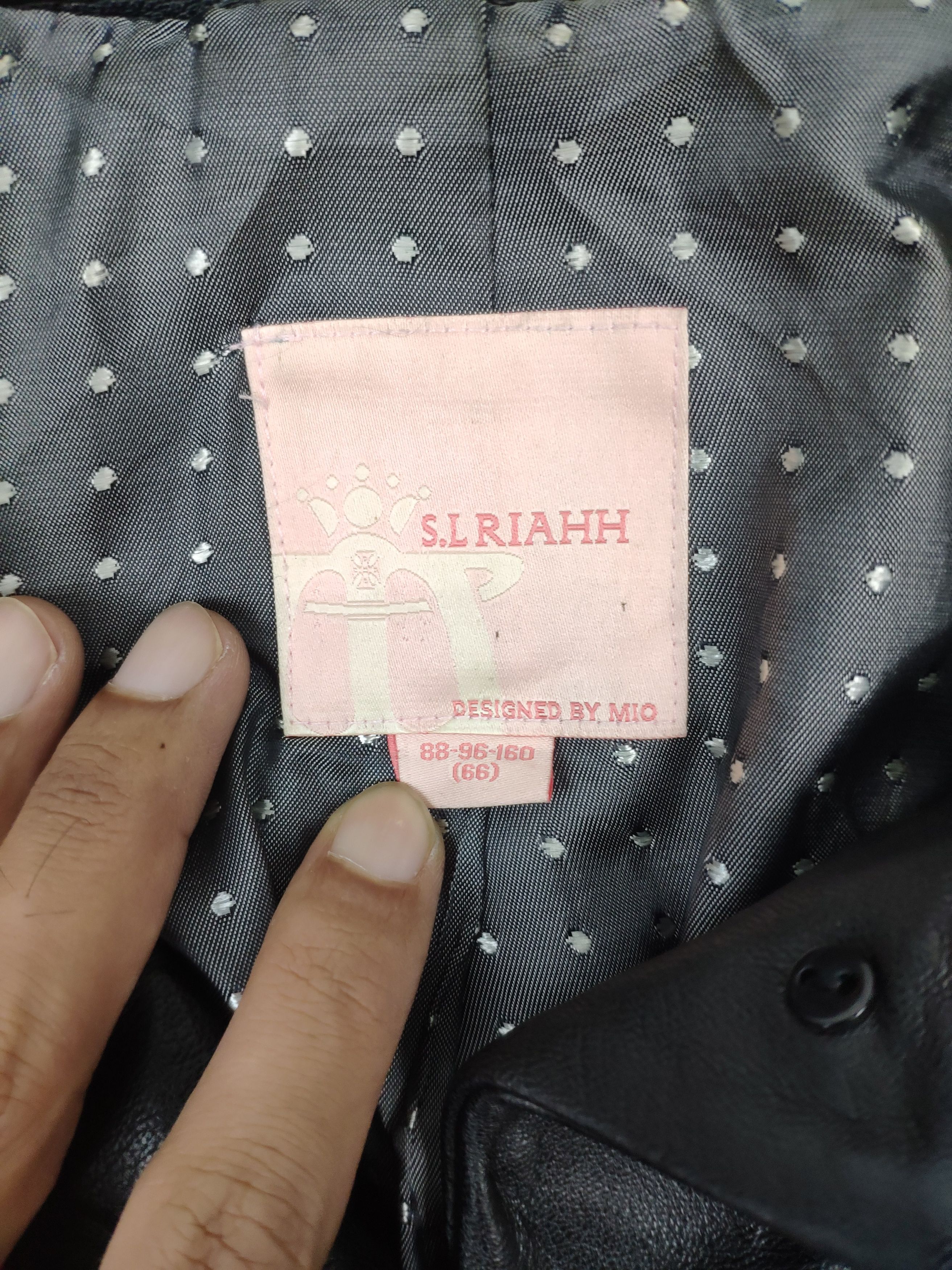 Vintage Vintage Leather Jacket Black Size S / US 4 / IT 40 - 8 Thumbnail