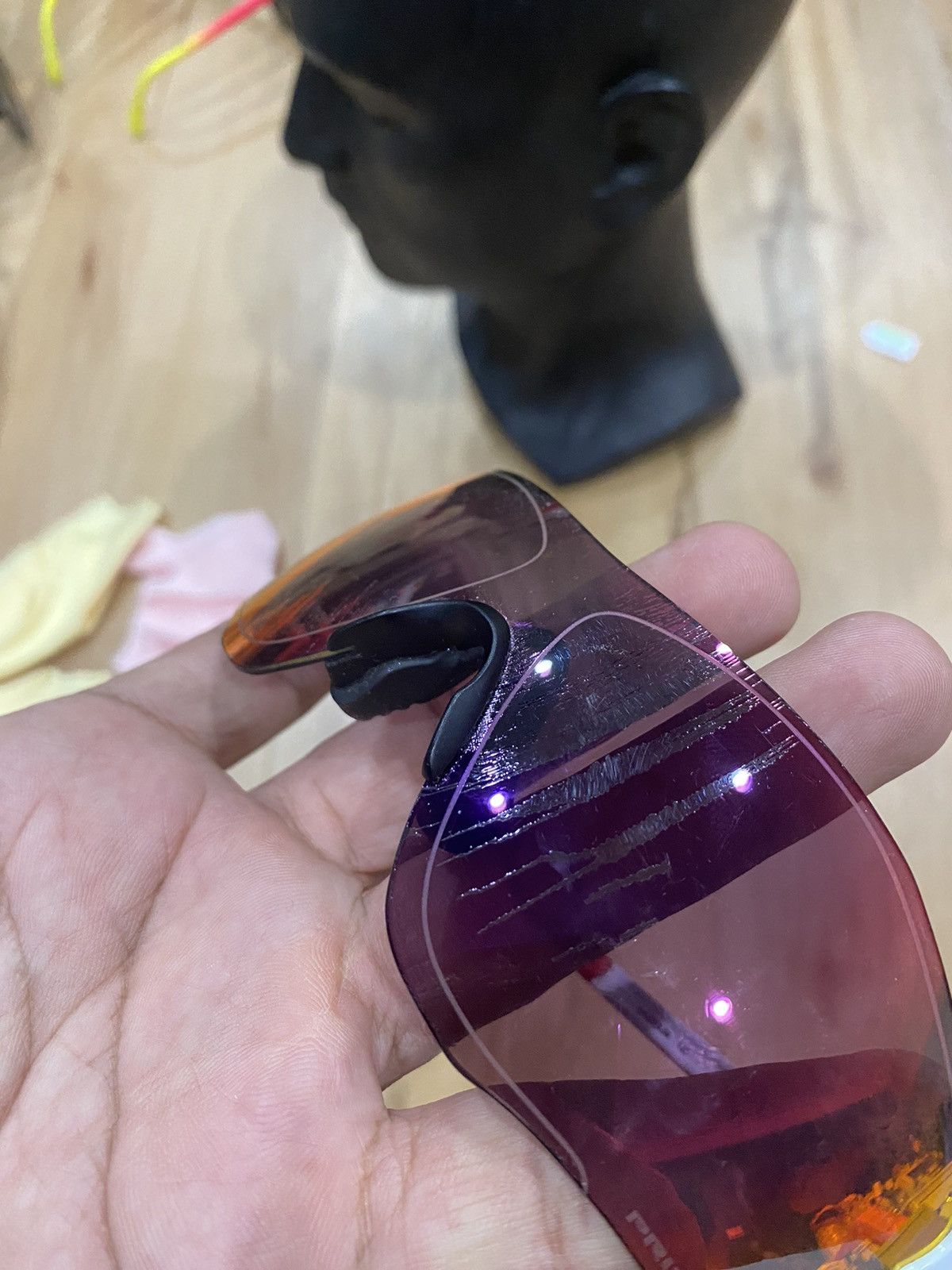 Oakley × Vintage Vintage Oakley ( evzero ) sunglasses Size ONE SIZE - 6 Thumbnail