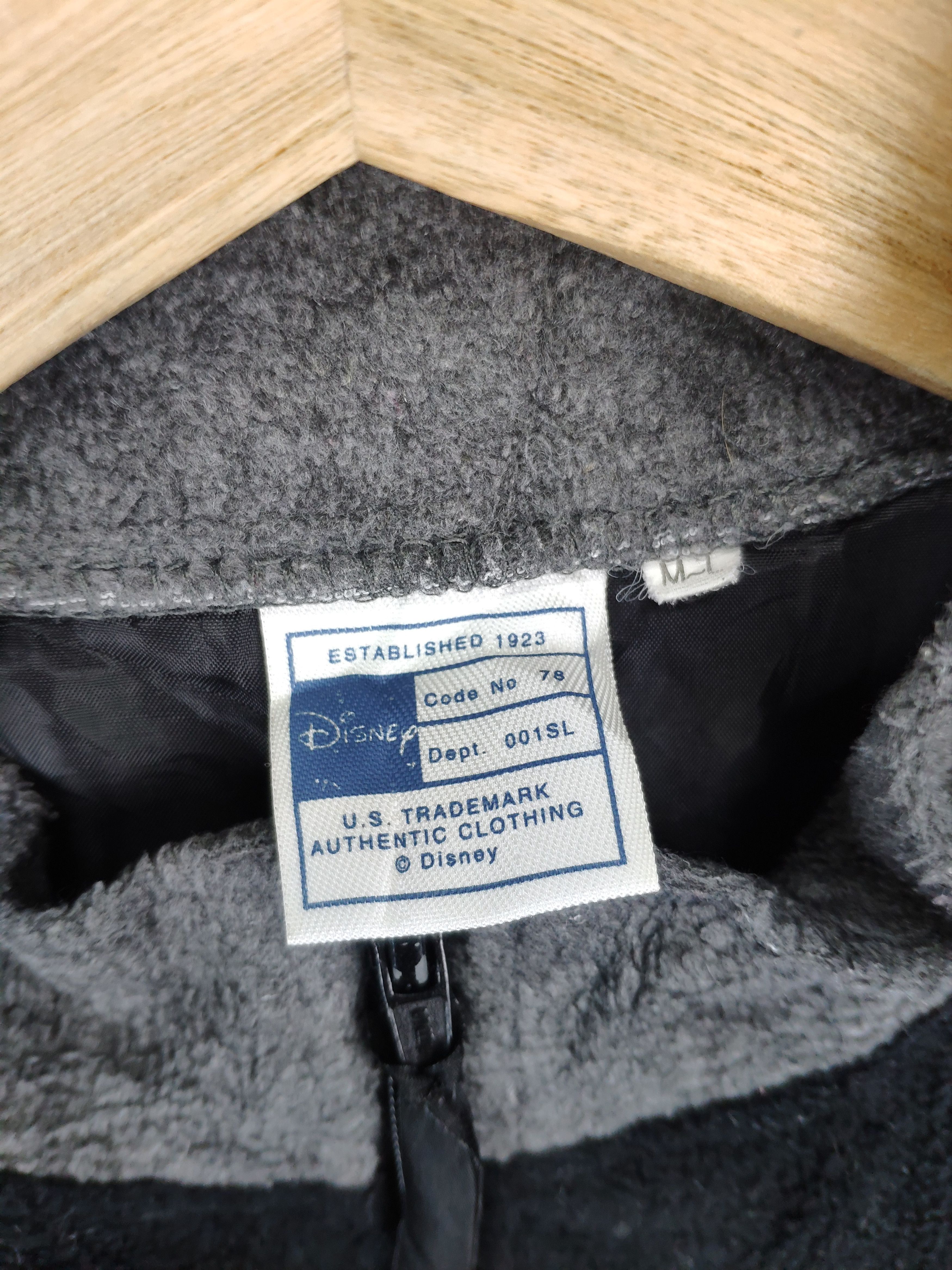 Disney × Mickey Mouse × Vintage Vintage Mickey Mouse Fleece Jacket Size US M / EU 48-50 / 2 - 4 Thumbnail