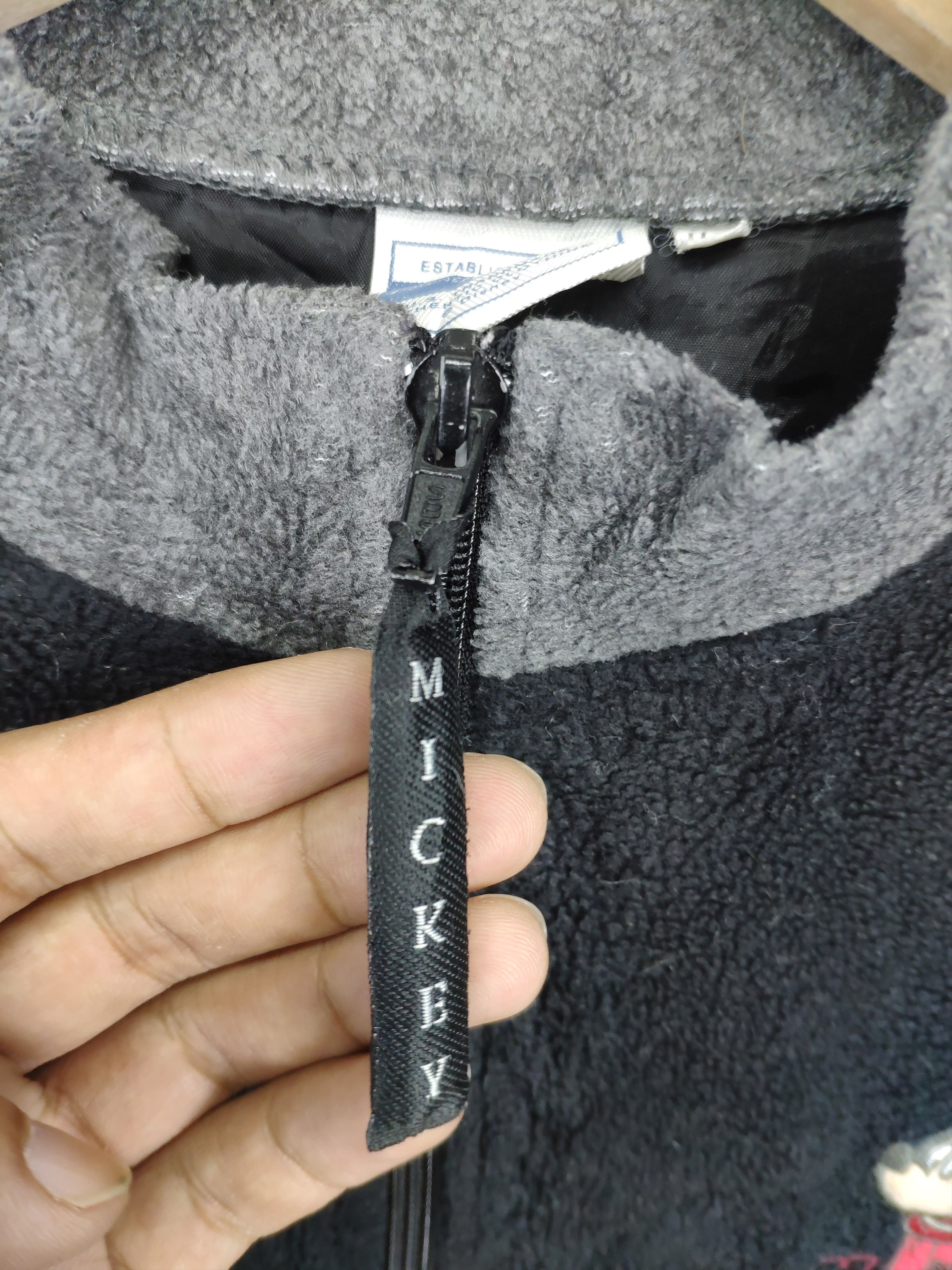 Disney × Mickey Mouse × Vintage Vintage Mickey Mouse Fleece Jacket Size US M / EU 48-50 / 2 - 8 Thumbnail