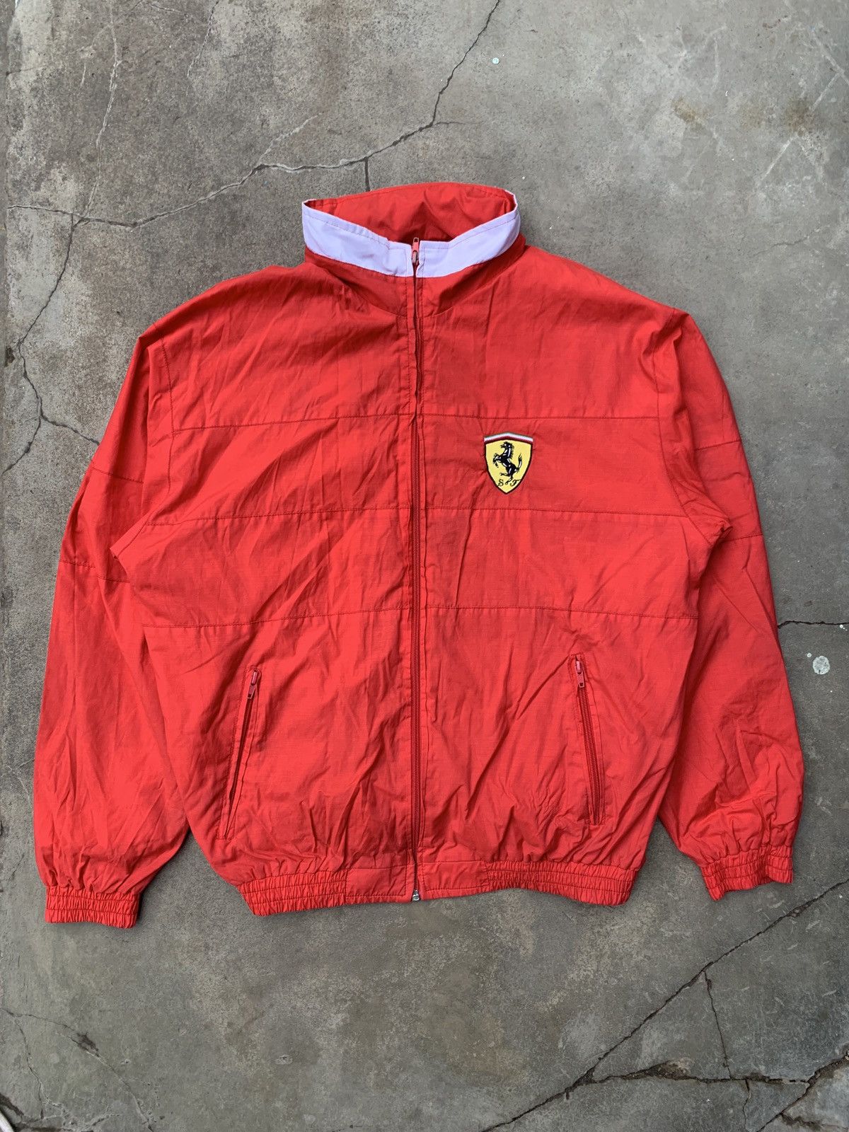 Ferrari Vintage 90's Y2K Authentic Ferrari Bomber Racing Jacket F1 ...