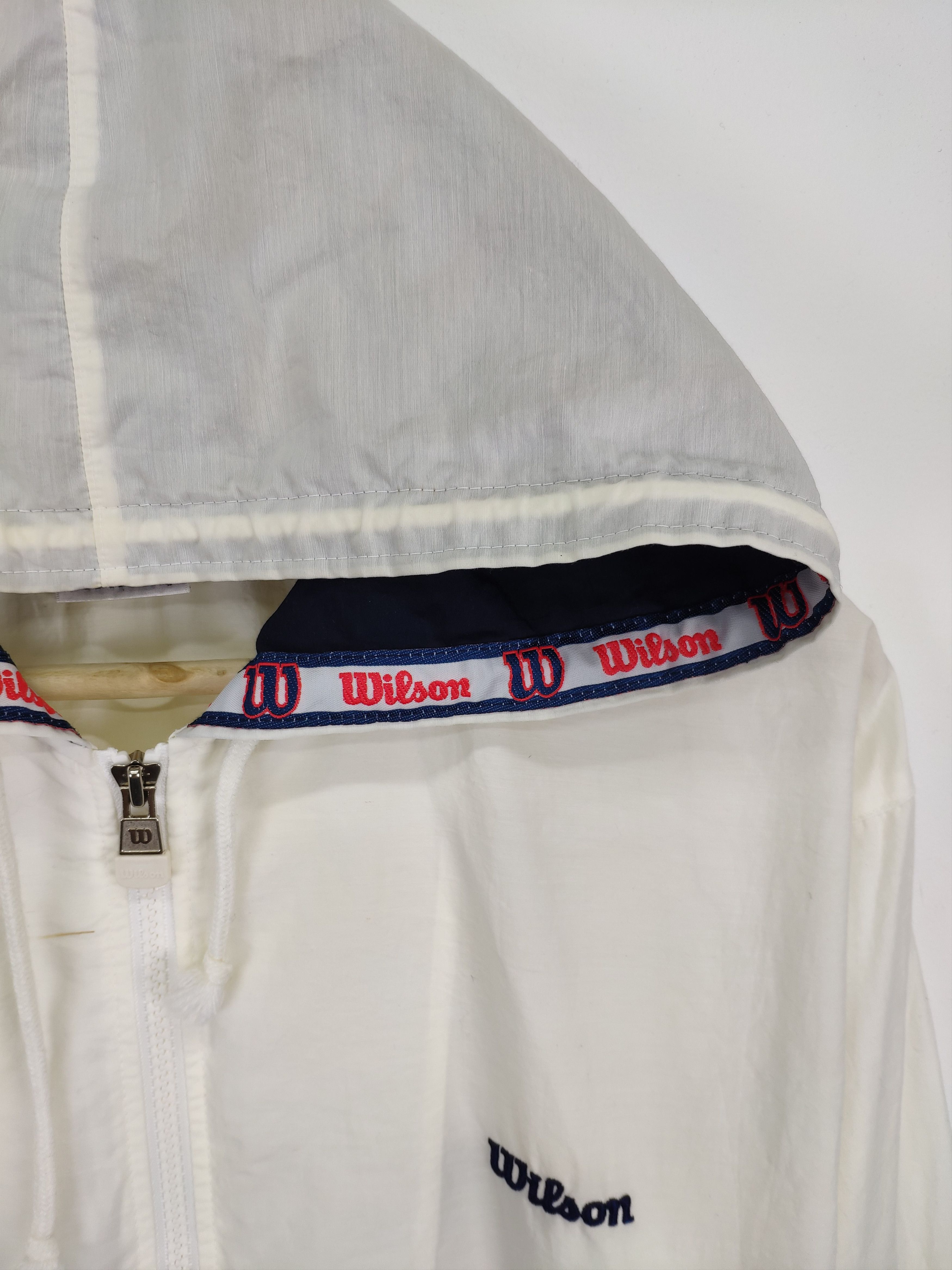 Vintage × Wilson Vintage 1990s Wilson Jacket Hoodie Size US L / EU 52-54 / 3 - 8 Thumbnail