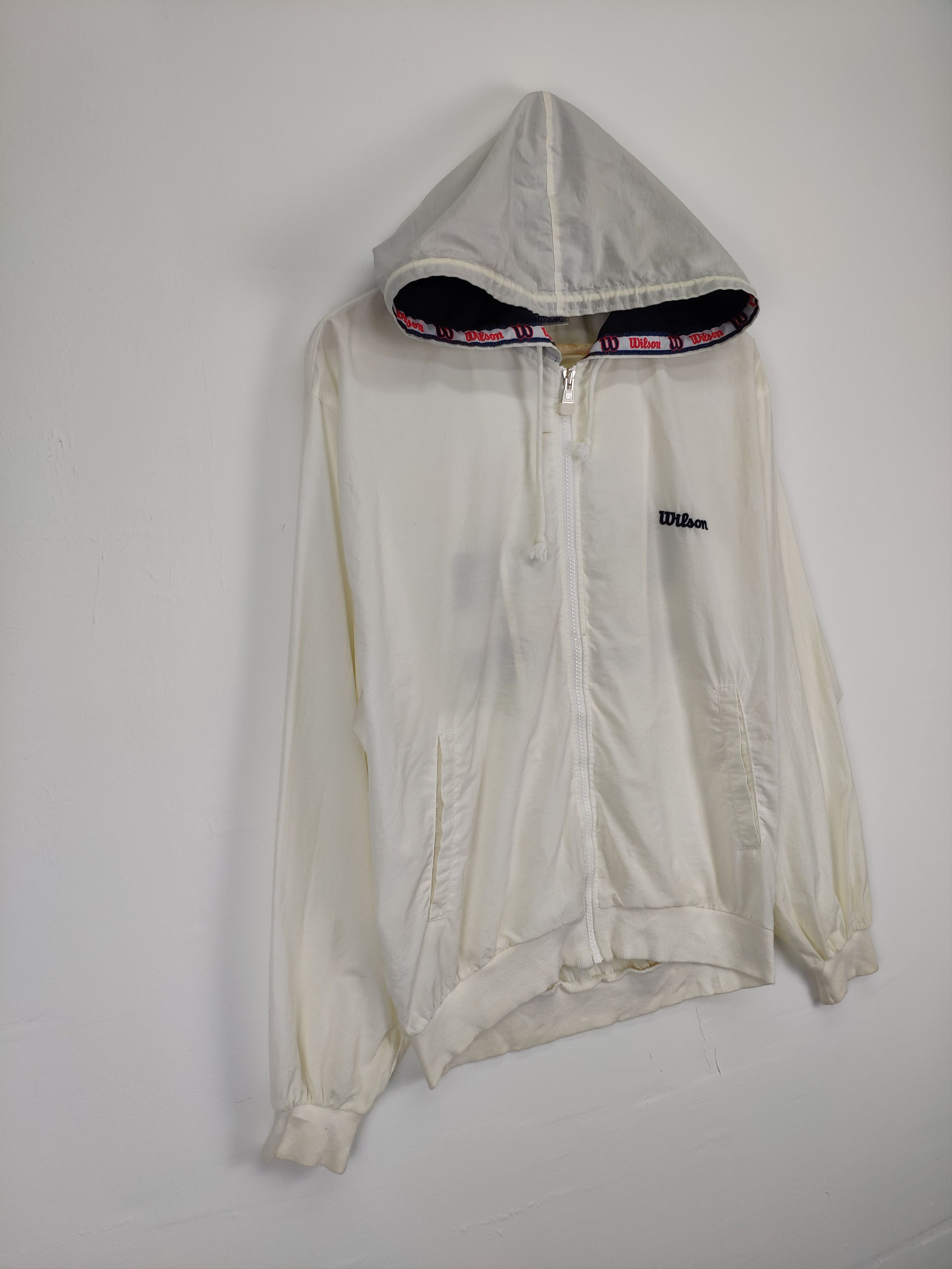 Vintage × Wilson Vintage 1990s Wilson Jacket Hoodie Size US L / EU 52-54 / 3 - 13 Thumbnail