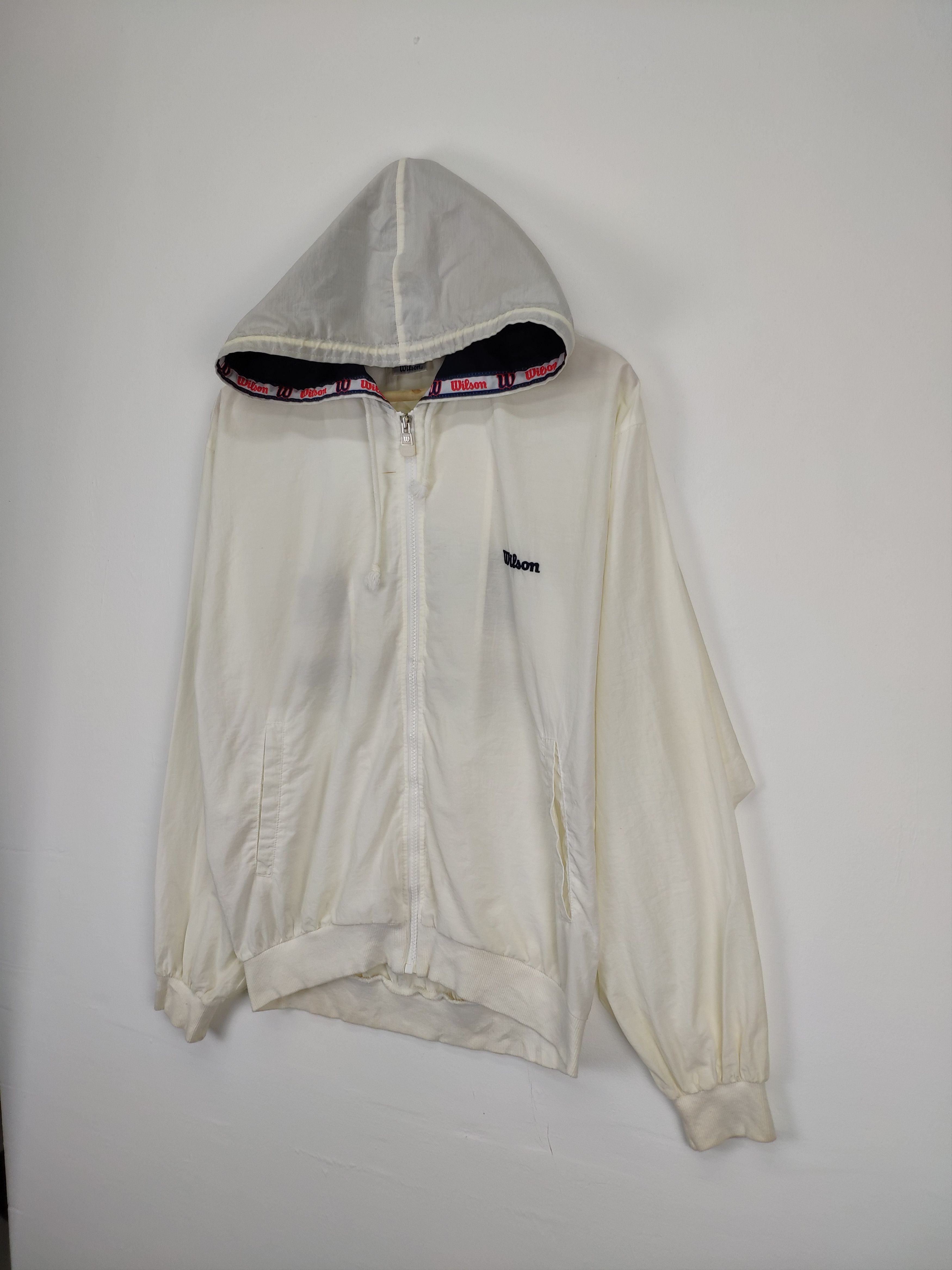 Vintage × Wilson Vintage 1990s Wilson Jacket Hoodie Size US L / EU 52-54 / 3 - 14 Thumbnail