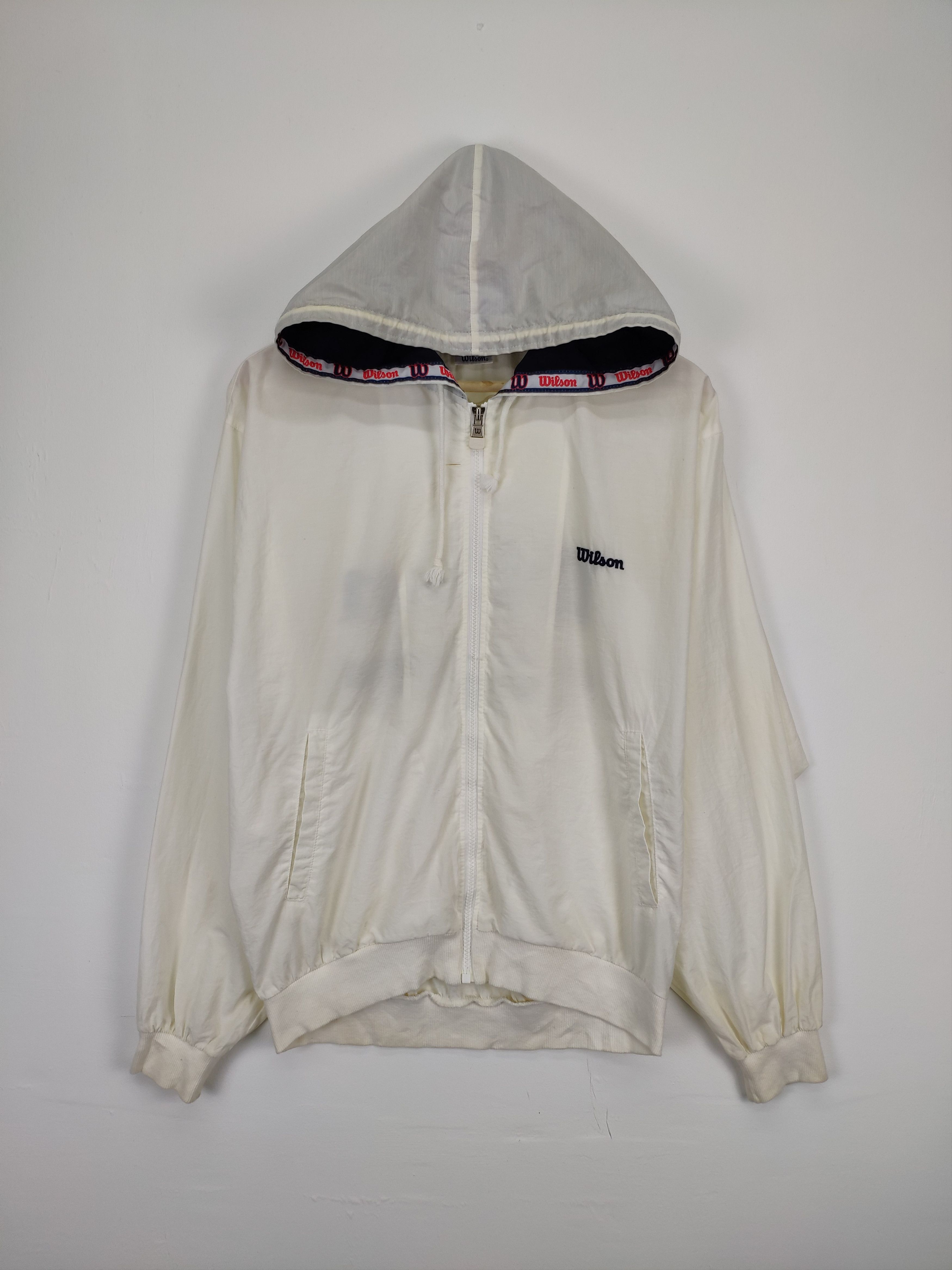 Vintage × Wilson Vintage 1990s Wilson Jacket Hoodie Size US L / EU 52-54 / 3 - 15 Thumbnail