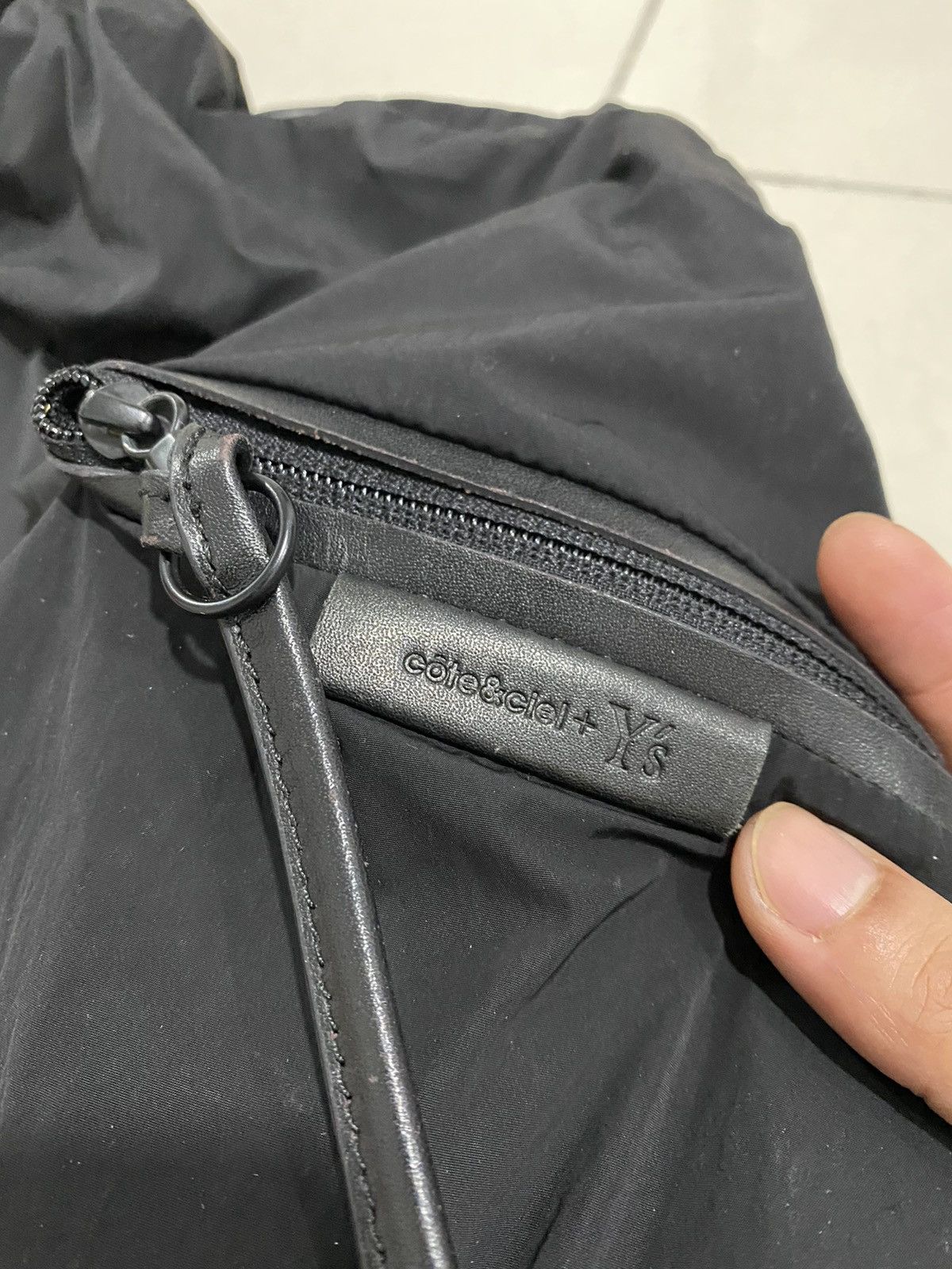 Yohji Yamamoto Rare Collaboration Y's and Cote&Ciel Moselle Echo Bagpack Size ONE SIZE - 11 Thumbnail