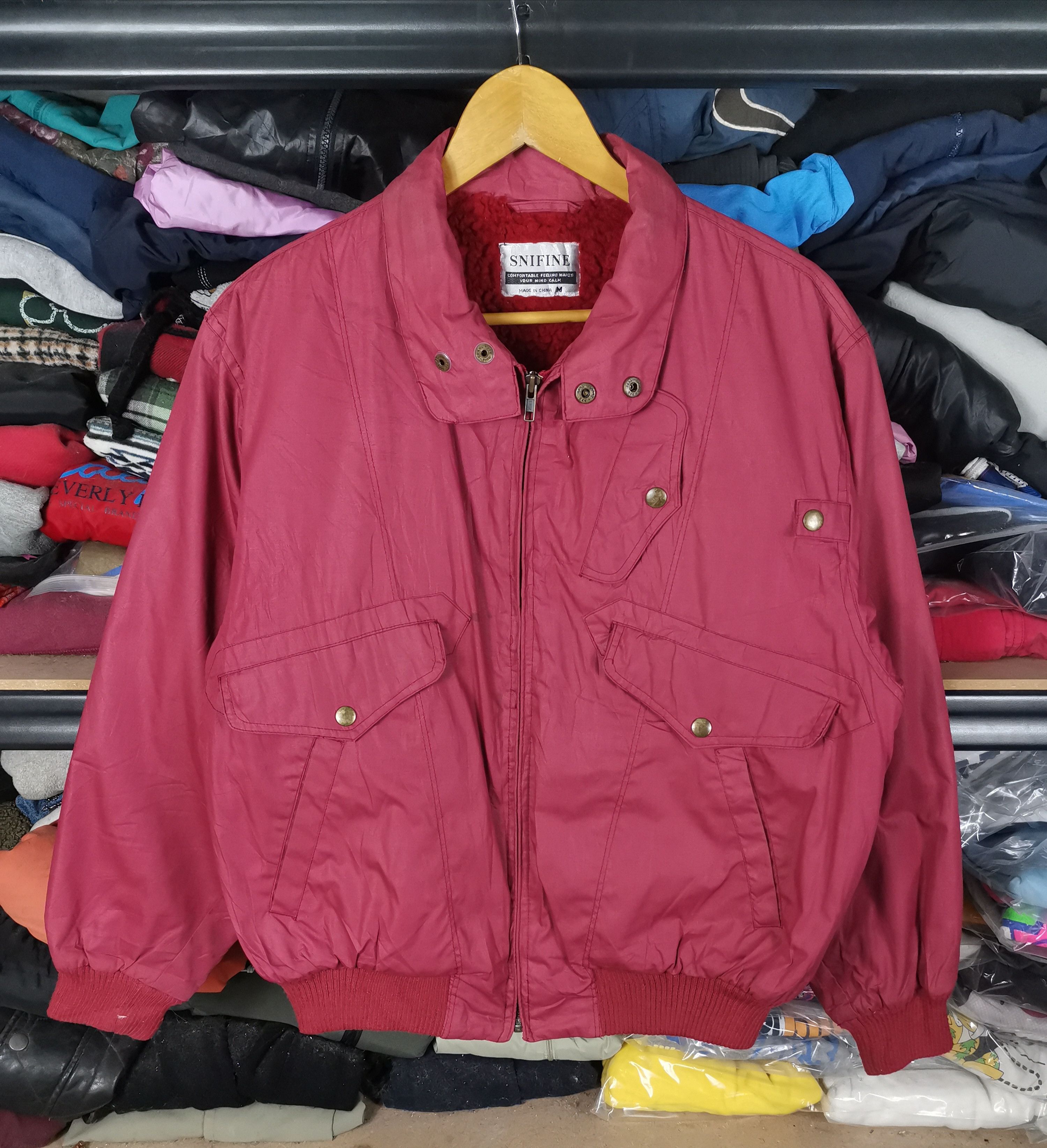 Japanese Brand Vintage Japanese Brand Bomber Jacket By Snifine Size US M / EU 48-50 / 2 - 1 Thumbnail