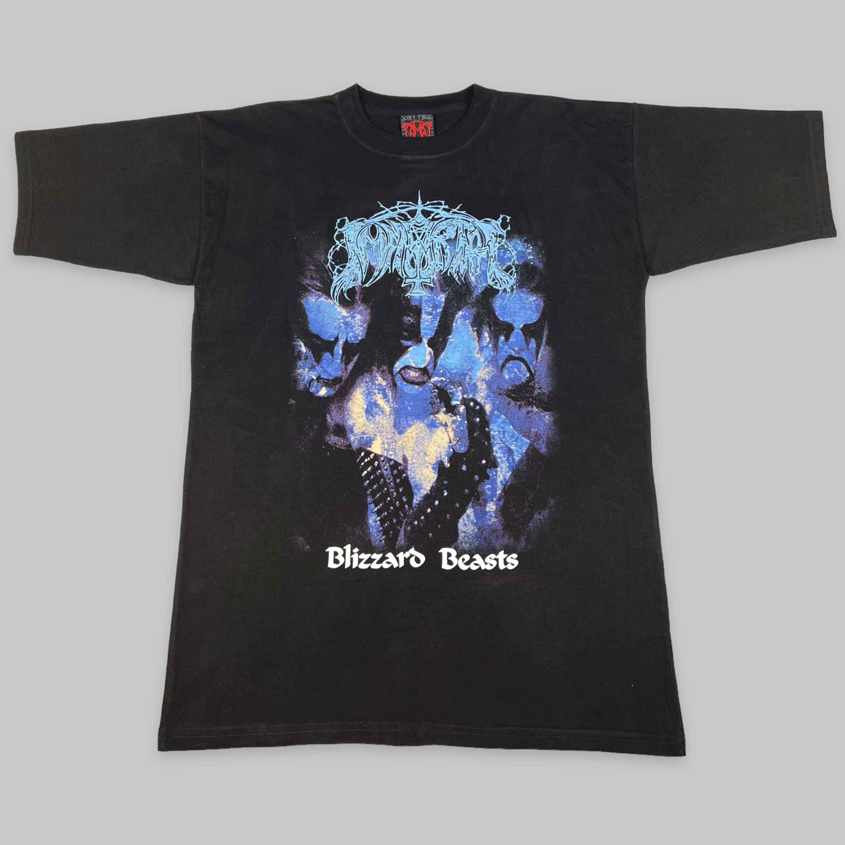 Band Tees Vintage 90s Immortal ‘Blizzard Beasts’ Born in Hell T Shirt Size US L / EU 52-54 / 3 - 2 Thumbnail