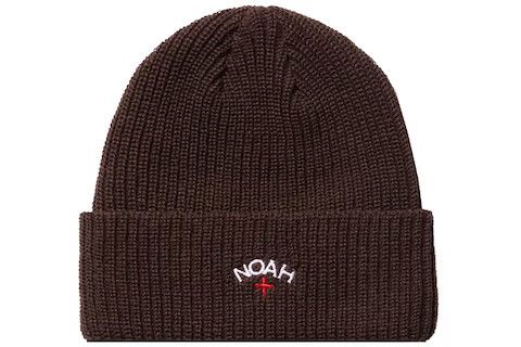 Noah Noah Core Logo Beanie Mahogany Size ONE SIZE - 1 Preview