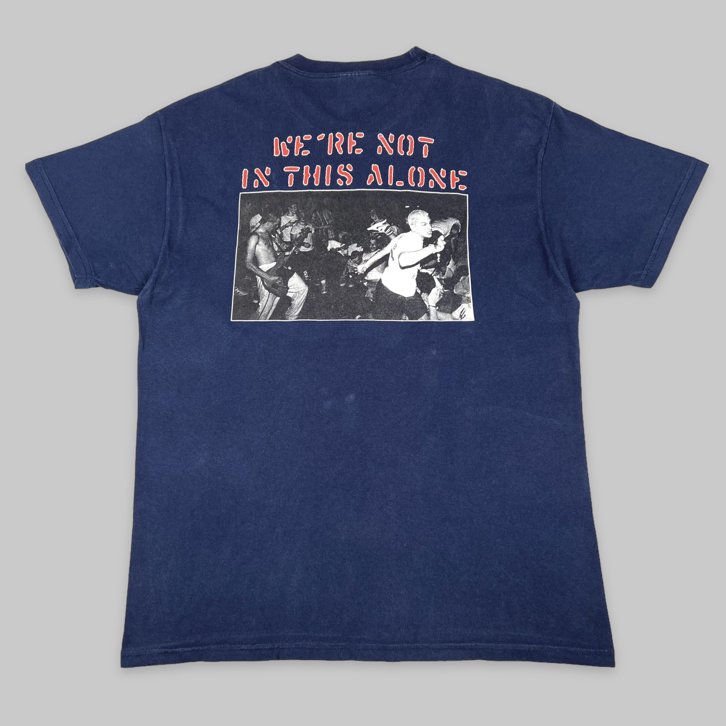 Band Tees Vintage 90s Youth Of Today ‘We’re Not in This Alone’ T Shirt Size US XL / EU 56 / 4 - 3 Thumbnail