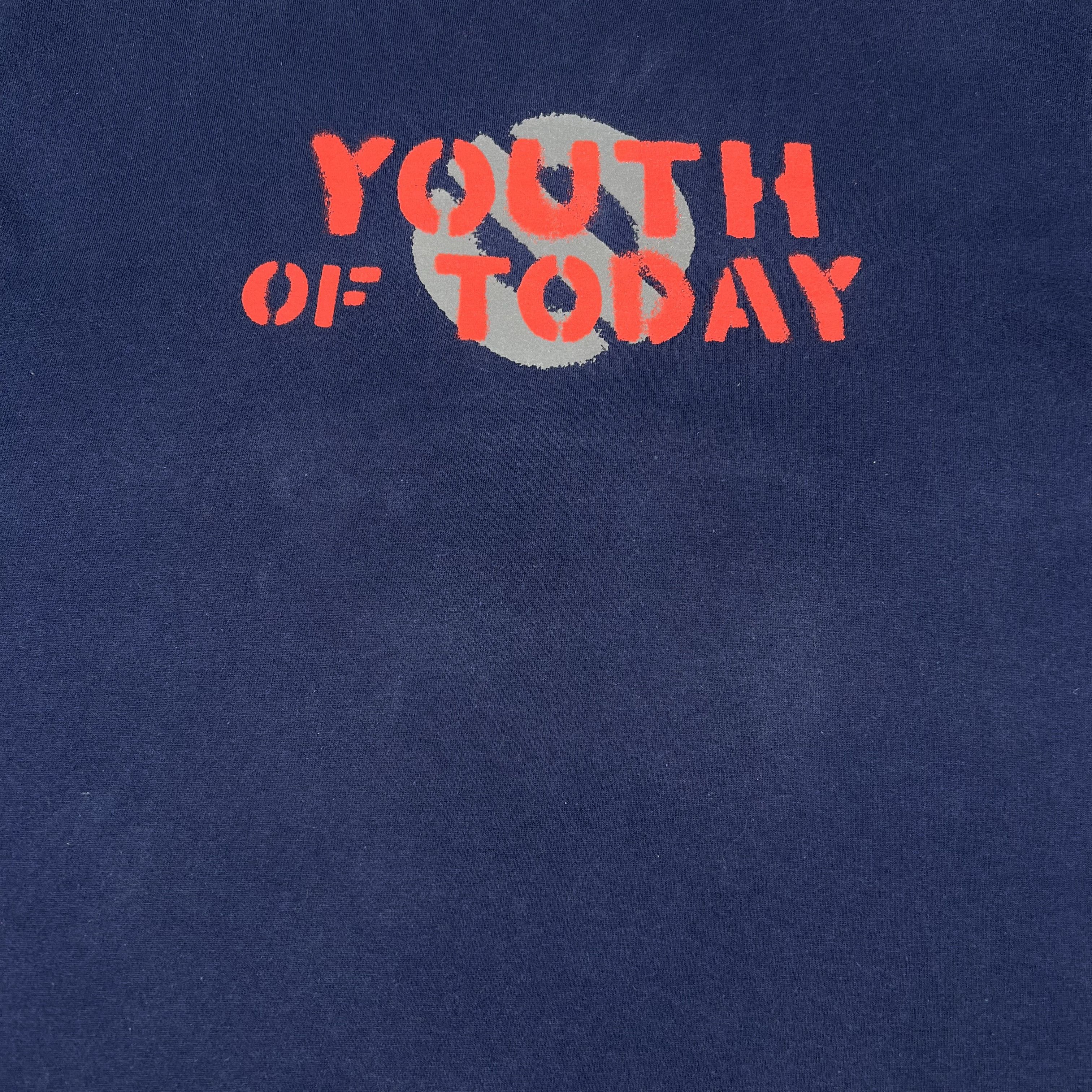 Band Tees Vintage 90s Youth Of Today ‘We’re Not in This Alone’ T Shirt Size US XL / EU 56 / 4 - 5 Thumbnail