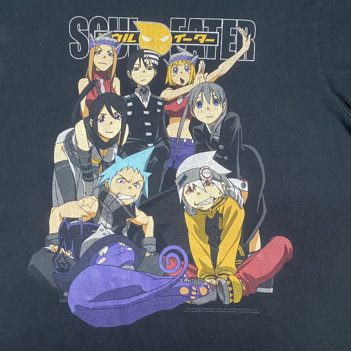 Anime RARE 2009 SOUL EATER ANIME TSHIRT SQUARE ENIX Size US L / EU 52-54 / 3 - 4 Thumbnail
