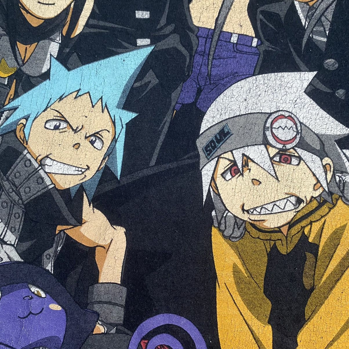 Anime RARE 2009 SOUL EATER ANIME TSHIRT SQUARE ENIX Size US L / EU 52-54 / 3 - 6 Thumbnail