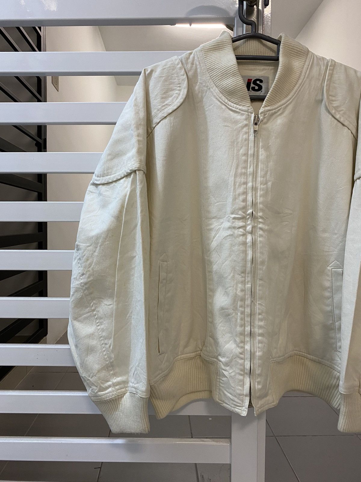 Issey Miyake 🔥Rare🔥80s issey miyake iconic Logo Bomber Jacket Size US XL / EU 56 / 4 - 8 Thumbnail