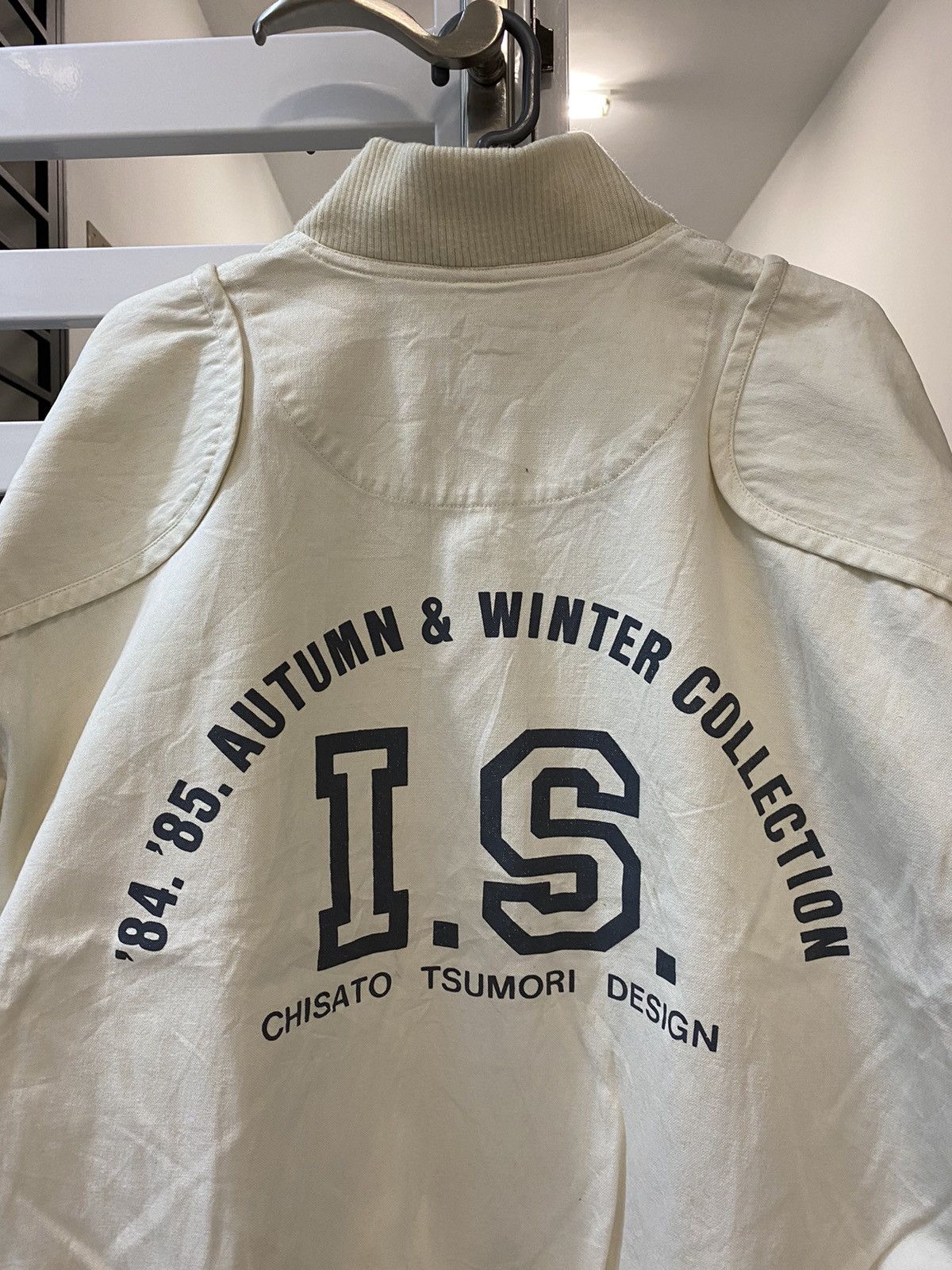 Issey Miyake 🔥Rare🔥80s issey miyake iconic Logo Bomber Jacket Size US XL / EU 56 / 4 - 5 Thumbnail