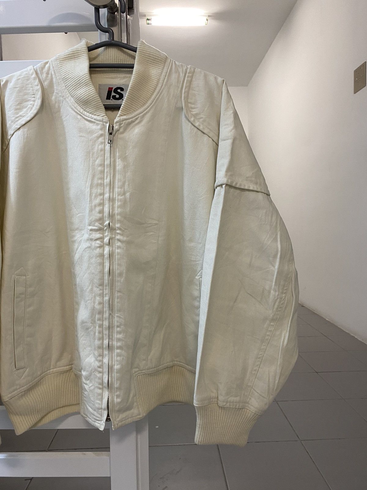 Issey Miyake 🔥Rare🔥80s issey miyake iconic Logo Bomber Jacket Size US XL / EU 56 / 4 - 9 Thumbnail