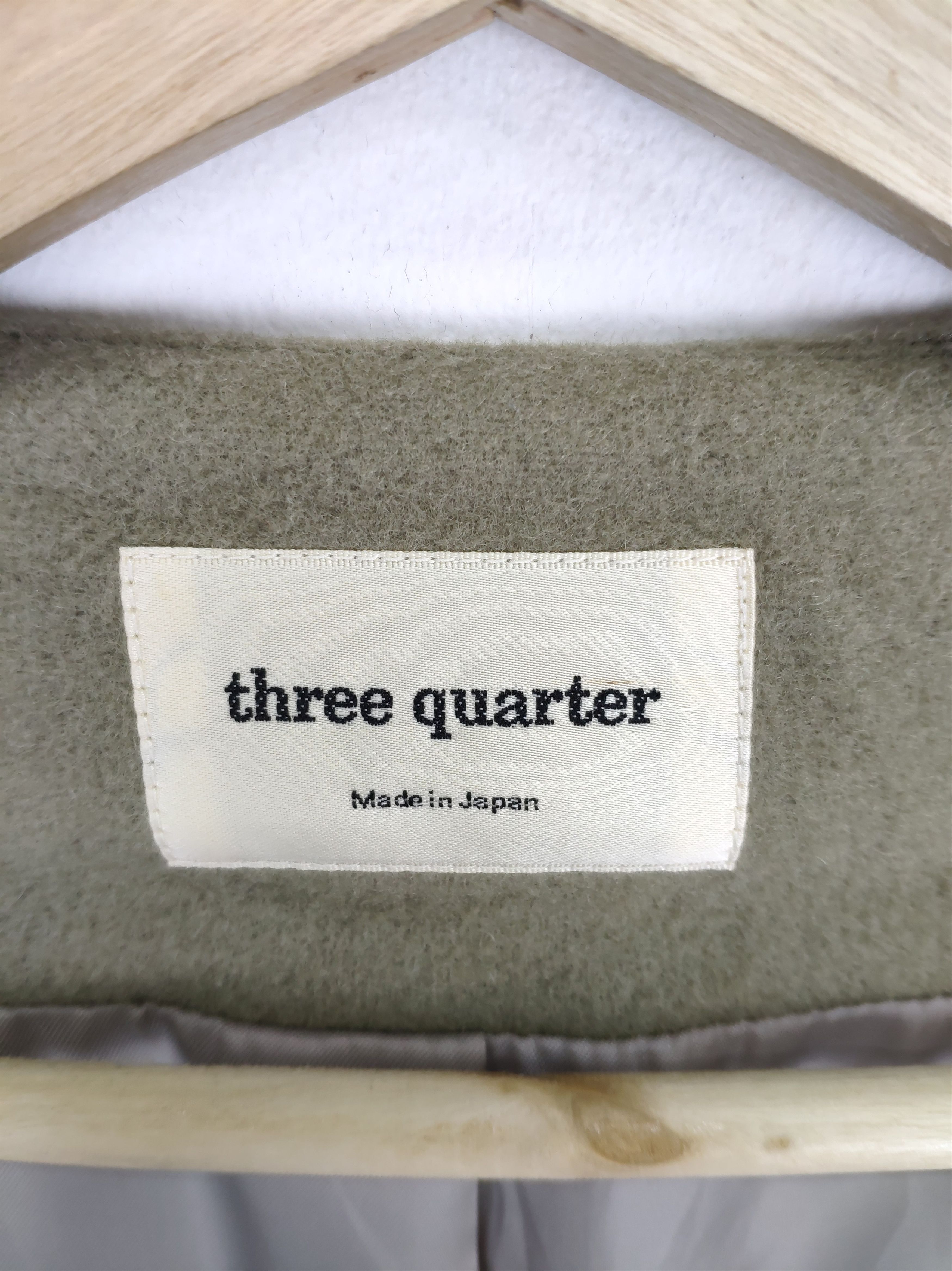 Japanese Brand × Vintage Vintage Wool Cardigan Tweed Jacket Three Quarter Size M / US 6-8 / IT 42-44 - 11 Thumbnail