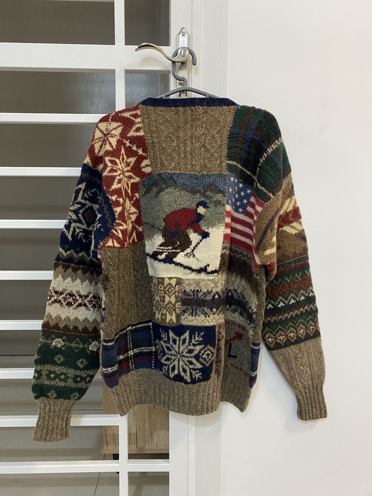 Polo Ralph Lauren Rare 90s Vintage Polo ralph lauren ski Knitwear Size US XL / EU 56 / 4 - 7 Thumbnail
