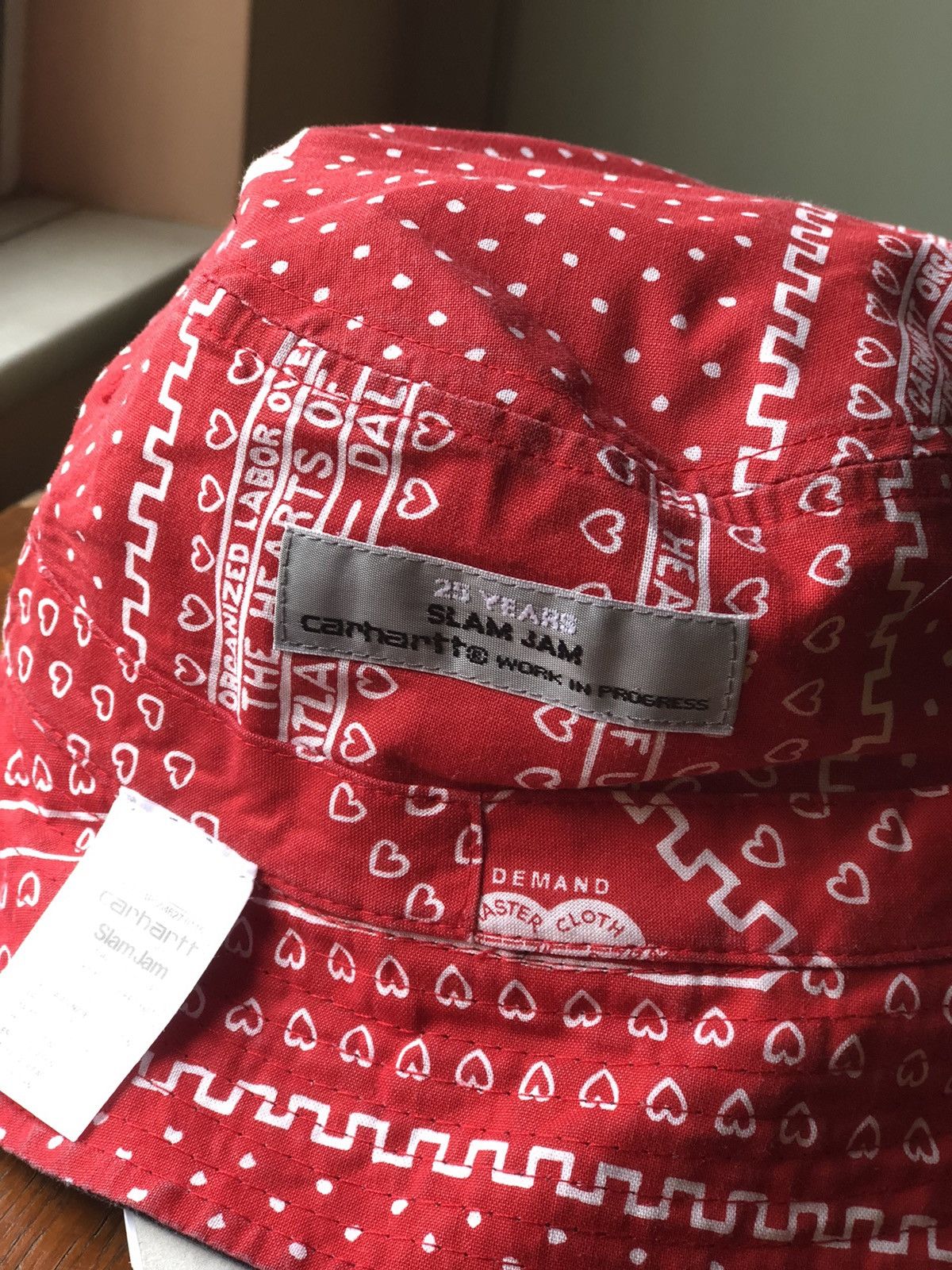 Carhartt Carhartt Slam Jam anniversary reversible bandana bucket hat Size ONE SIZE - 5 Thumbnail
