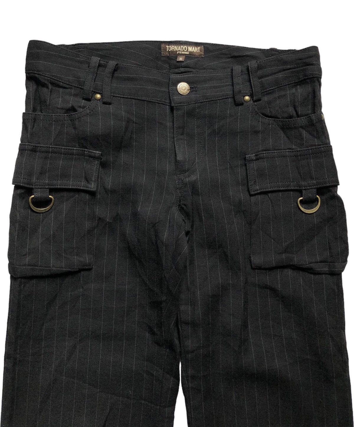 If Six Was Nine × Japanese Brand × Tornado Mart Tornado Mart Femme 3 quarter pants Size 28" / US 6 / IT 42 - 3 Thumbnail