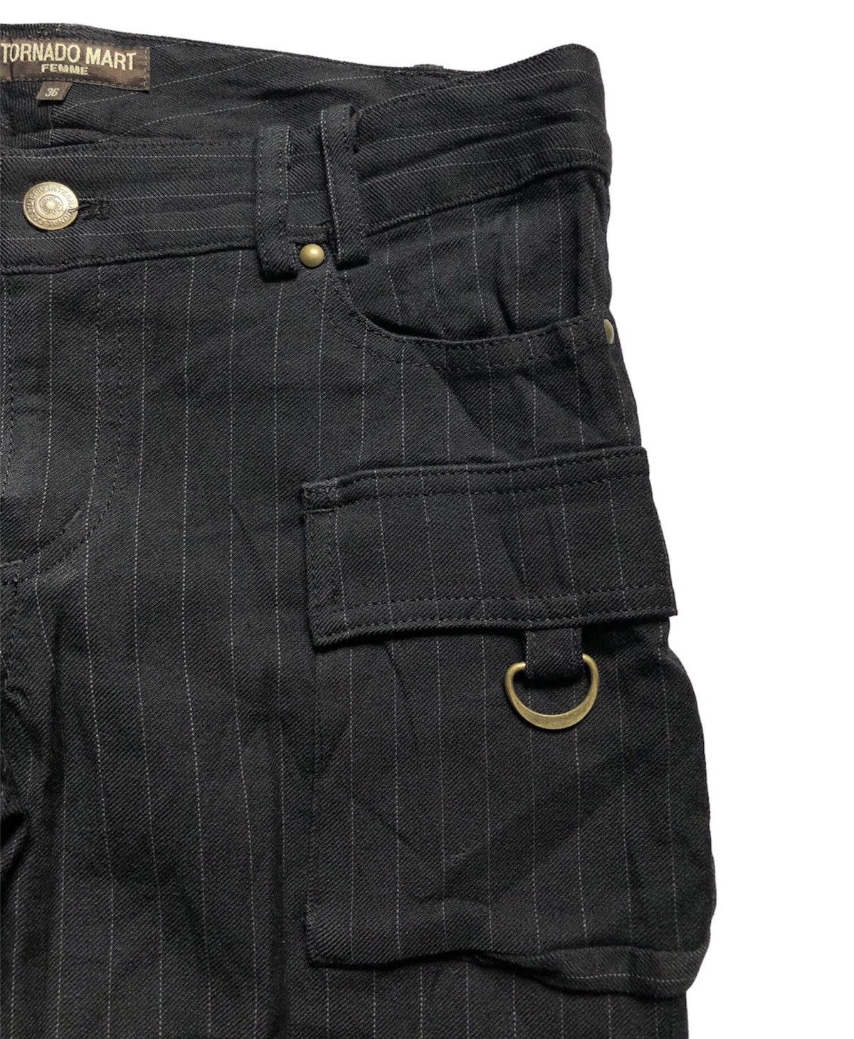 If Six Was Nine × Japanese Brand × Tornado Mart Tornado Mart Femme 3 quarter pants Size 28" / US 6 / IT 42 - 4 Thumbnail