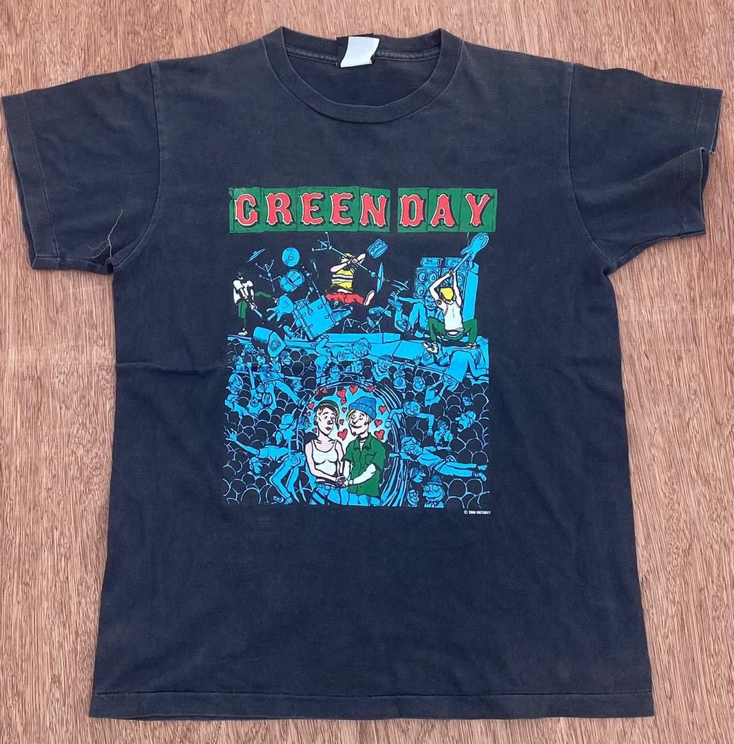 Band Tees × Vintage Vintage Tee Green Day ( A 12 ) Size US M / EU 48-50 / 2 - 1 Thumbnail