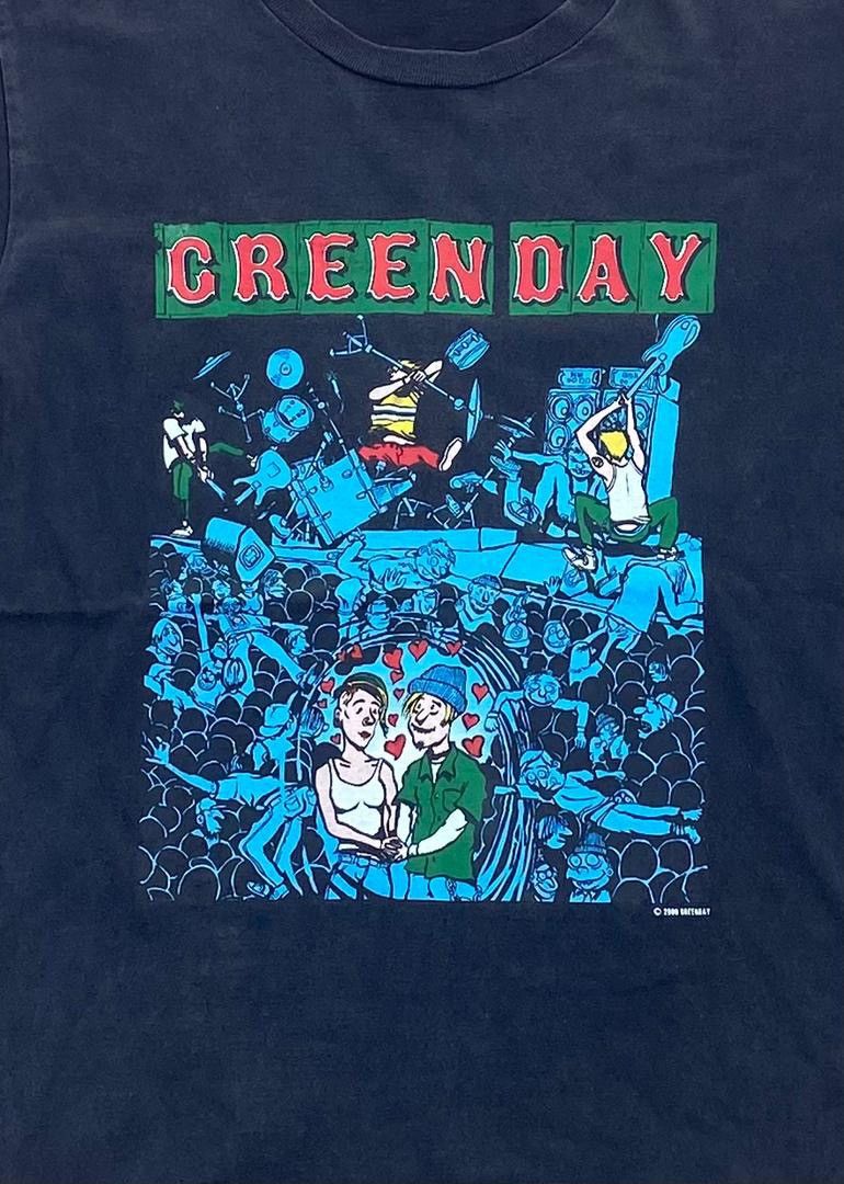 Band Tees × Vintage Vintage Tee Green Day ( A 12 ) Size US M / EU 48-50 / 2 - 3 Thumbnail