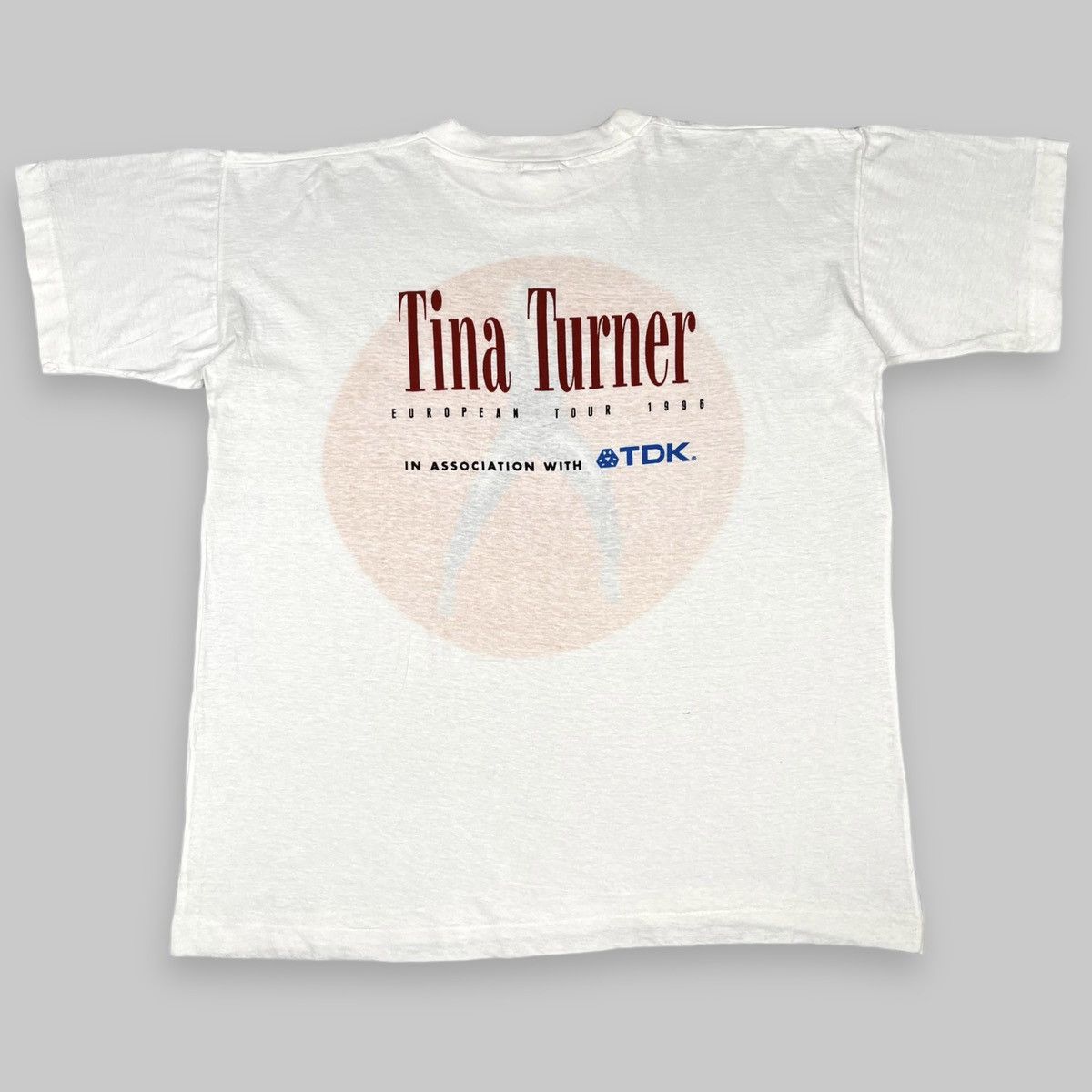 Band Tees Vintage 1996 Tina Turner ‘TDK’ European Tour T Shirt Size US XL / EU 56 / 4 - 2 Thumbnail