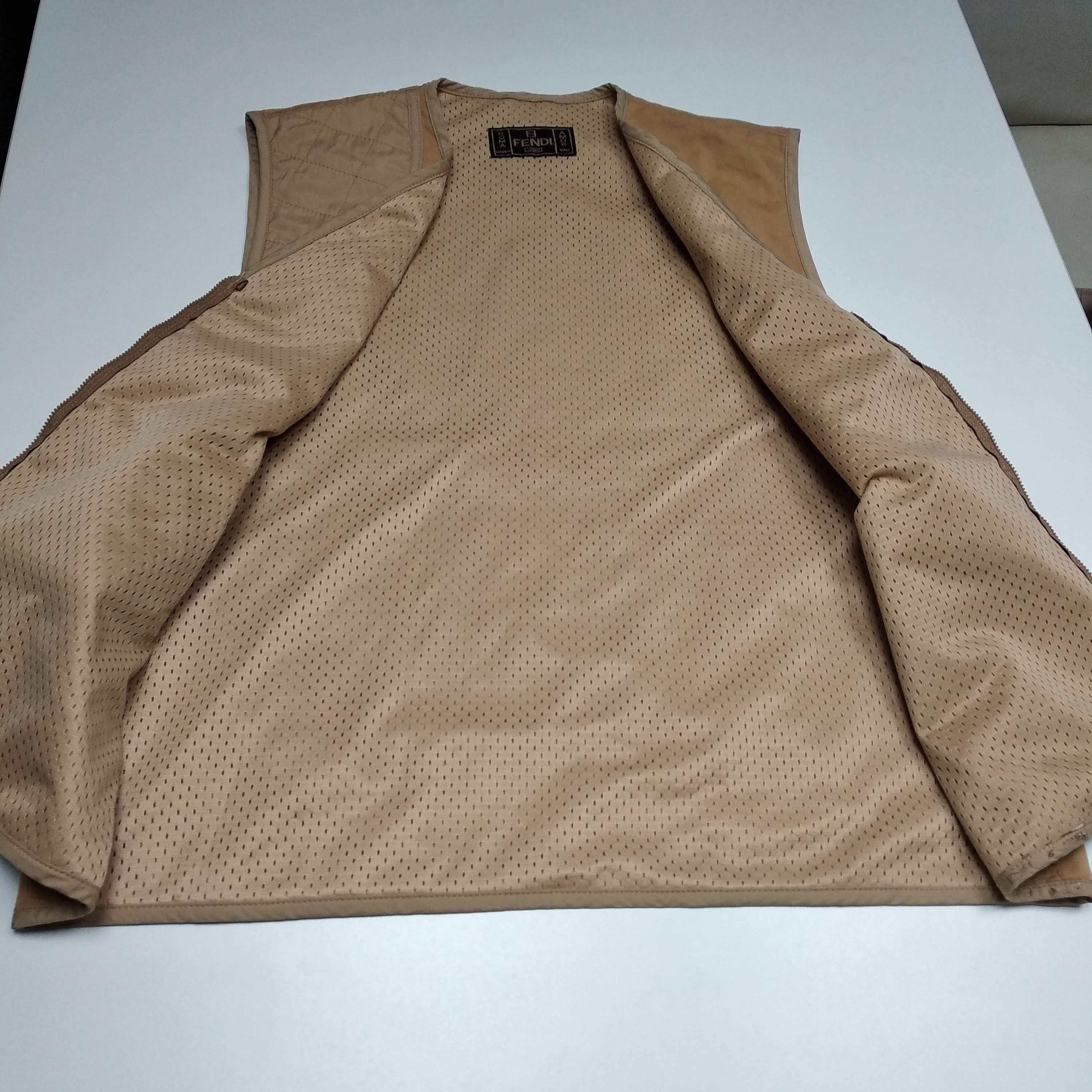 Fendi Vintage Fendi Jeans vest Size US M / EU 48-50 / 2 - 6 Thumbnail