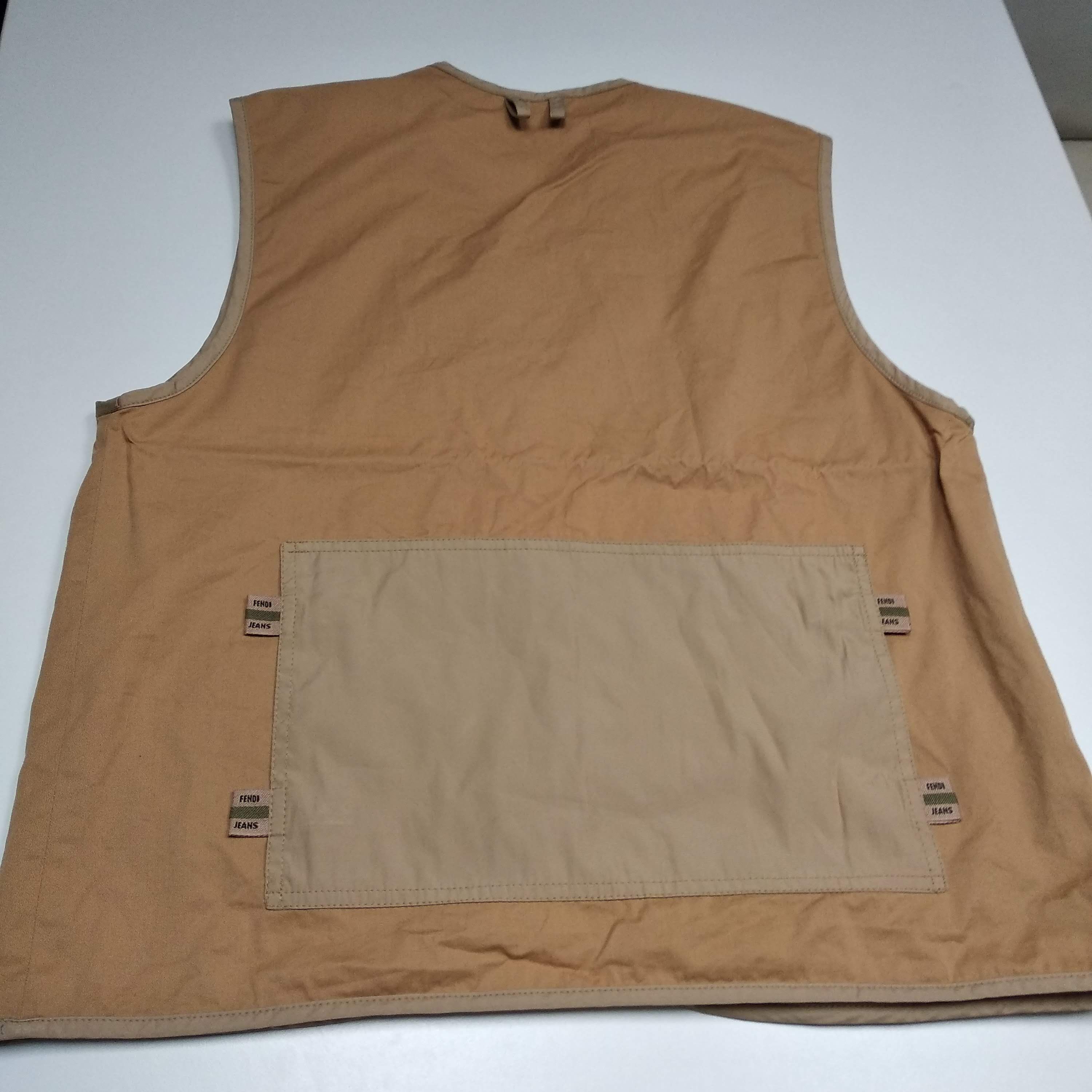 Fendi Vintage Fendi Jeans vest Size US M / EU 48-50 / 2 - 5 Thumbnail