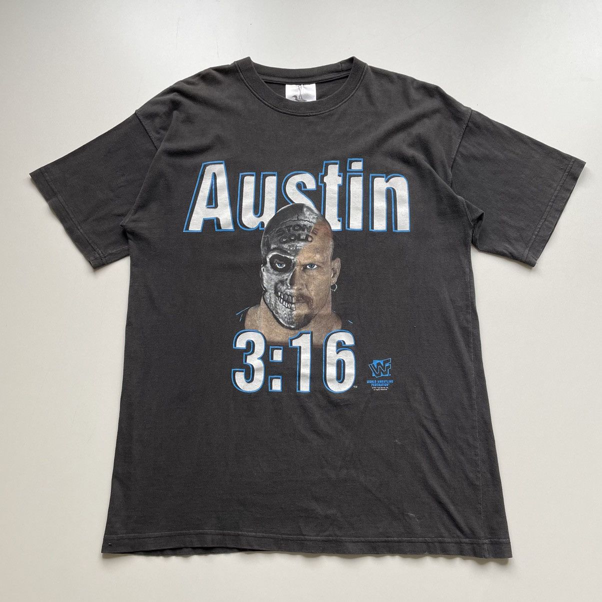 Vintage × WWE × WWF Vintage 90s Stone Cold Steve Austin 3:16 WWF Graphic T Shirt Size US L / EU 52-54 / 3 - 1 Thumbnail