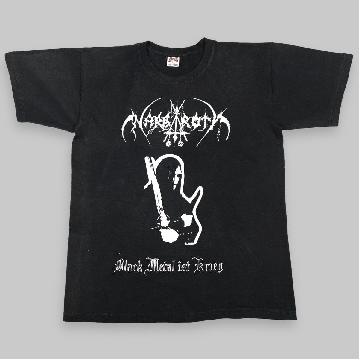 Band Tees × Rock Tees × Vintage Vintage Early 00s Nargaroth 'Black Metal  Ist Krieg' T Shirt | Grailed