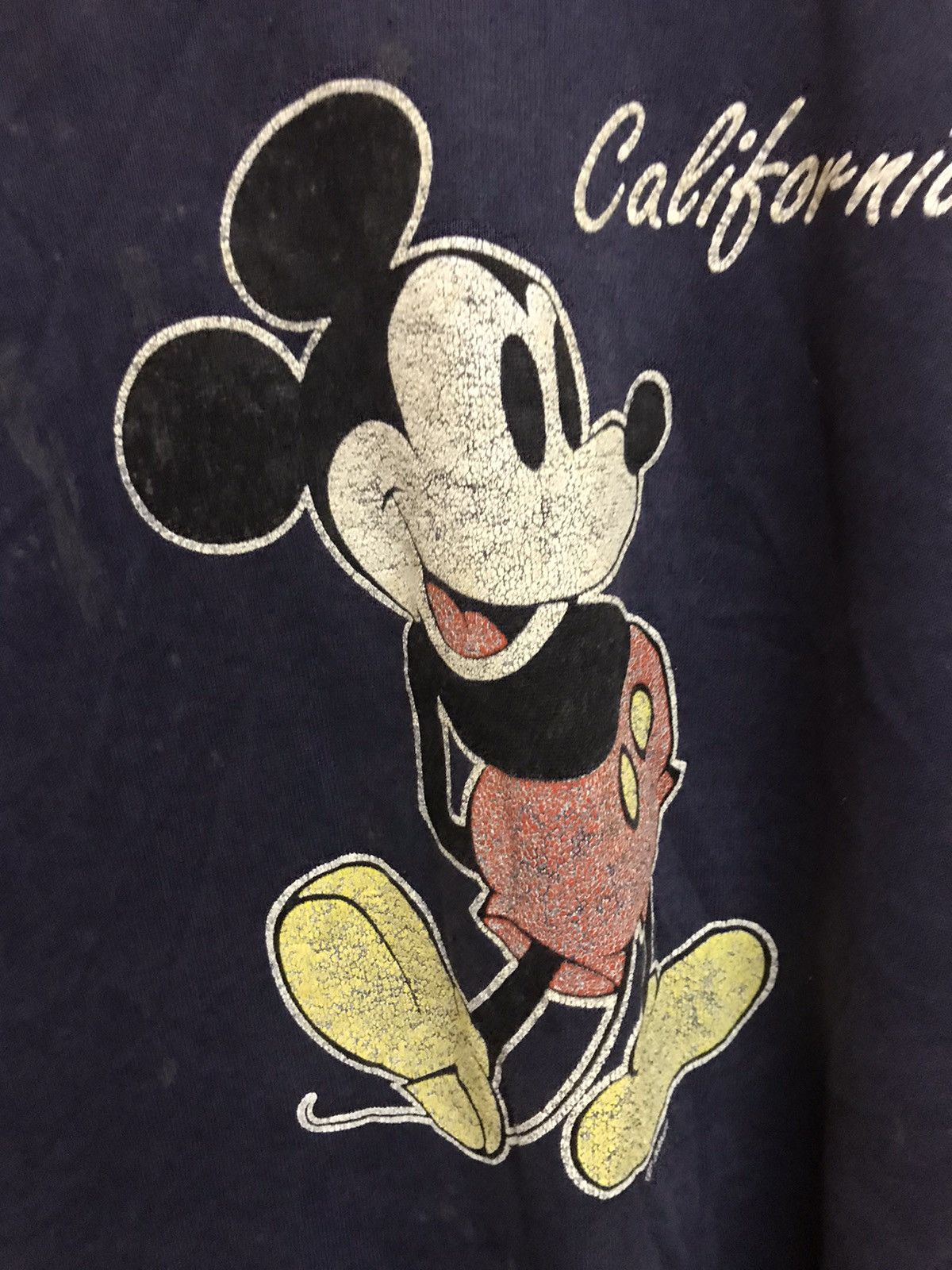 Mickey Mouse × Vintage ‼️VTG MICKEY SWEATSHIRT 80s‼️ Size US M / EU 48-50 / 2 - 2 Thumbnail