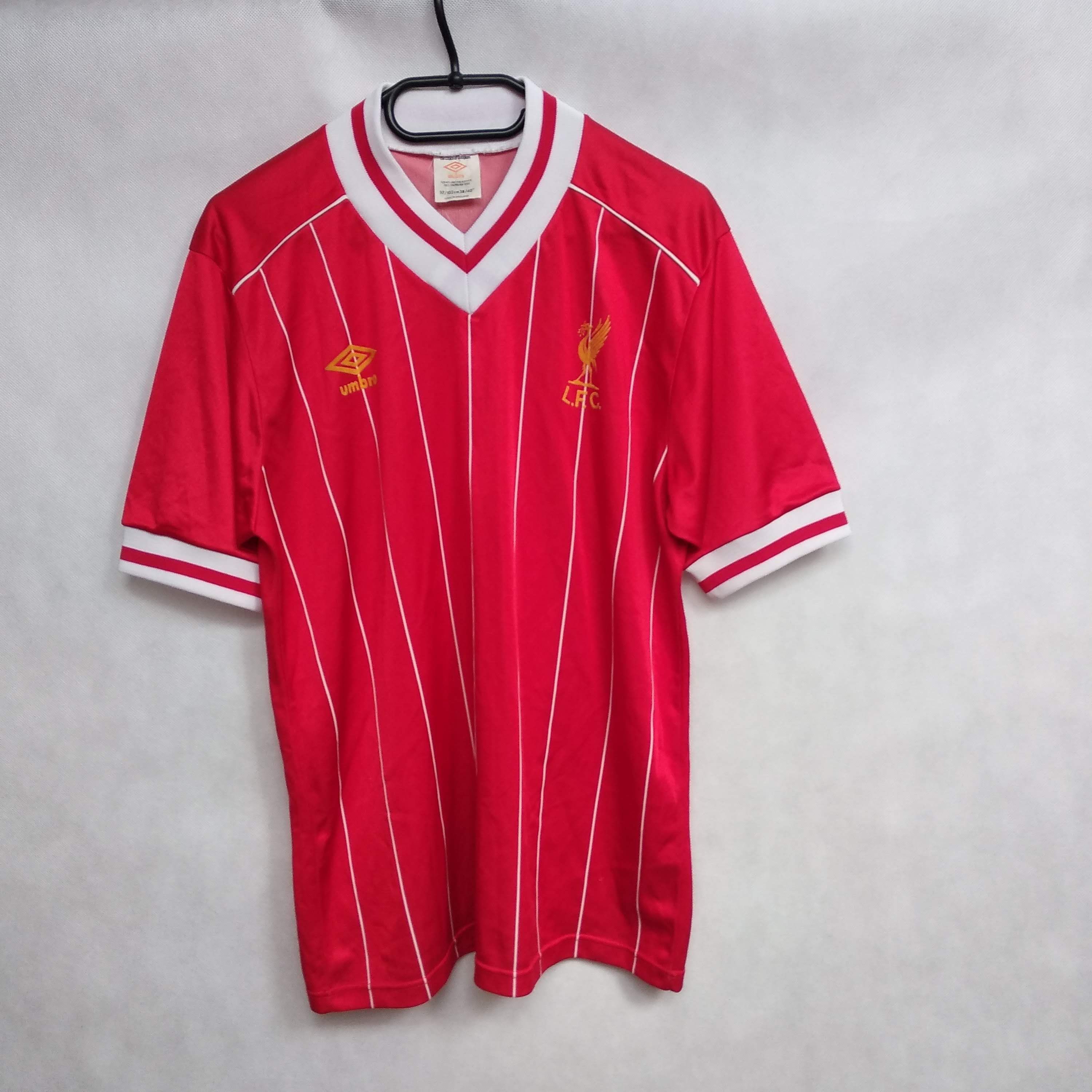 Umbro ORIGINAL LIVERPOOL 1982-85 ENGLAND FOOTBALL SHIRT UMBRO Size US M / EU 48-50 / 2 - 1 Thumbnail