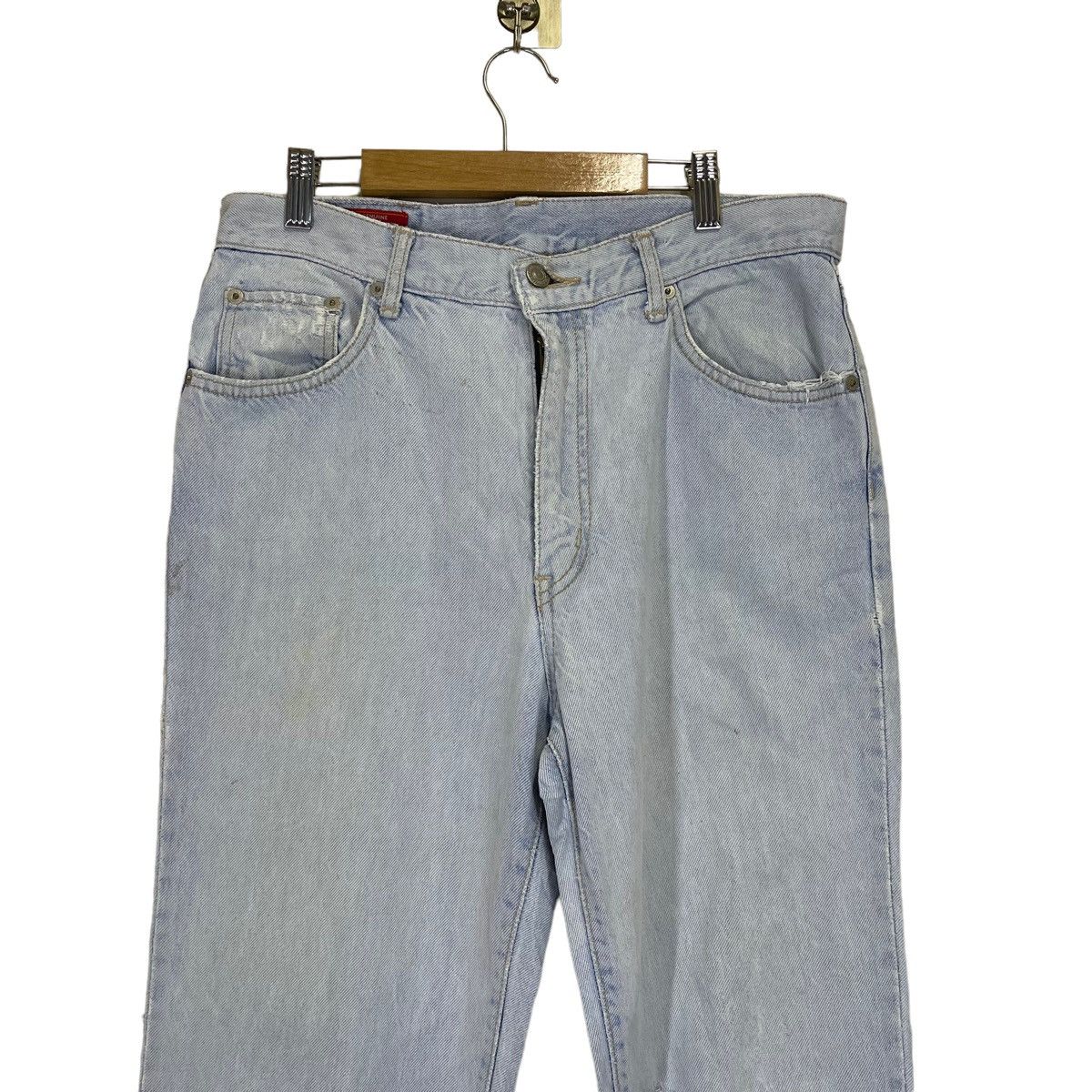 Edwin Vintage Edwin Us Classic Light Blue Distressed Jeans 30x29.5 Size US 30 / EU 46 - 3 Thumbnail
