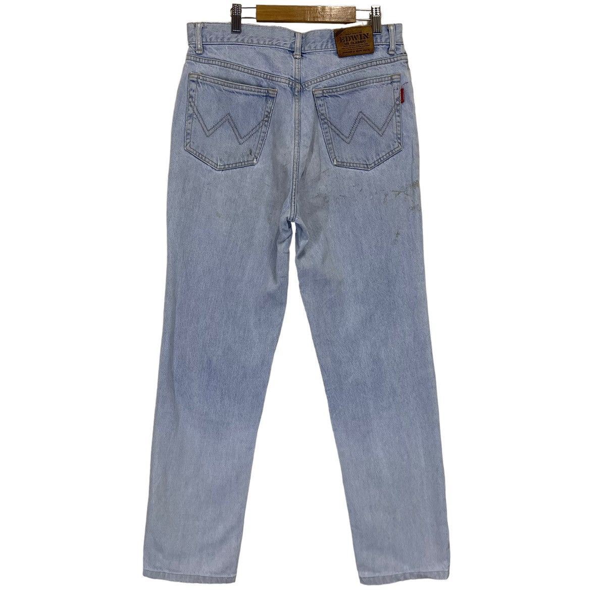 Edwin Vintage Edwin Us Classic Light Blue Distressed Jeans 30x29.5 Size US 30 / EU 46 - 5 Thumbnail