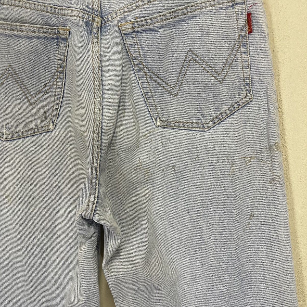 Edwin Vintage Edwin Us Classic Light Blue Distressed Jeans 30x29.5 Size US 30 / EU 46 - 12 Thumbnail