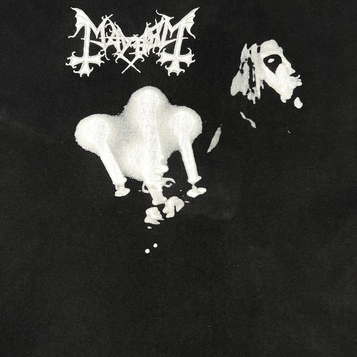 Band Tees Vintage Mayhem ‘Candelabra’ Sleeveless Cut Off T Shirt Size US XL / EU 56 / 4 - 4 Thumbnail