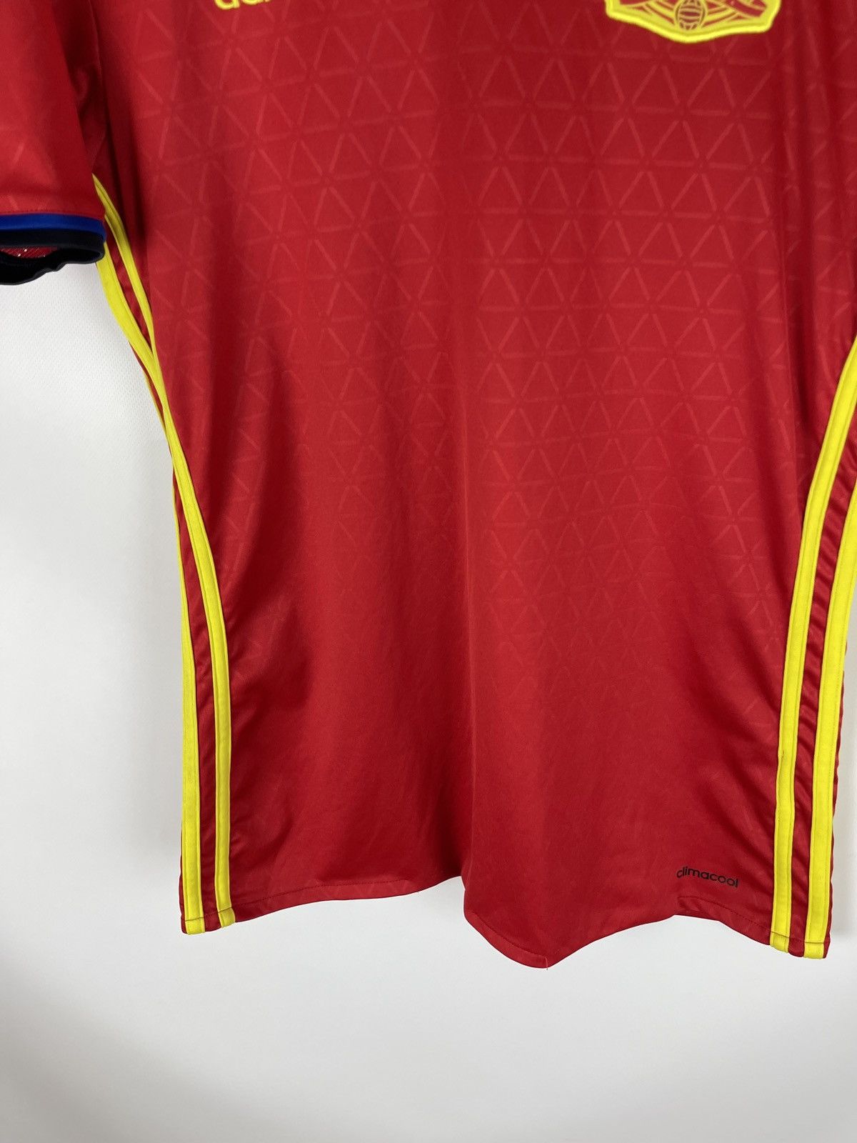 Adidas Adidas Spain 2015 2016 home soccer jersey football shirt Size US S / EU 44-46 / 1 - 6 Thumbnail