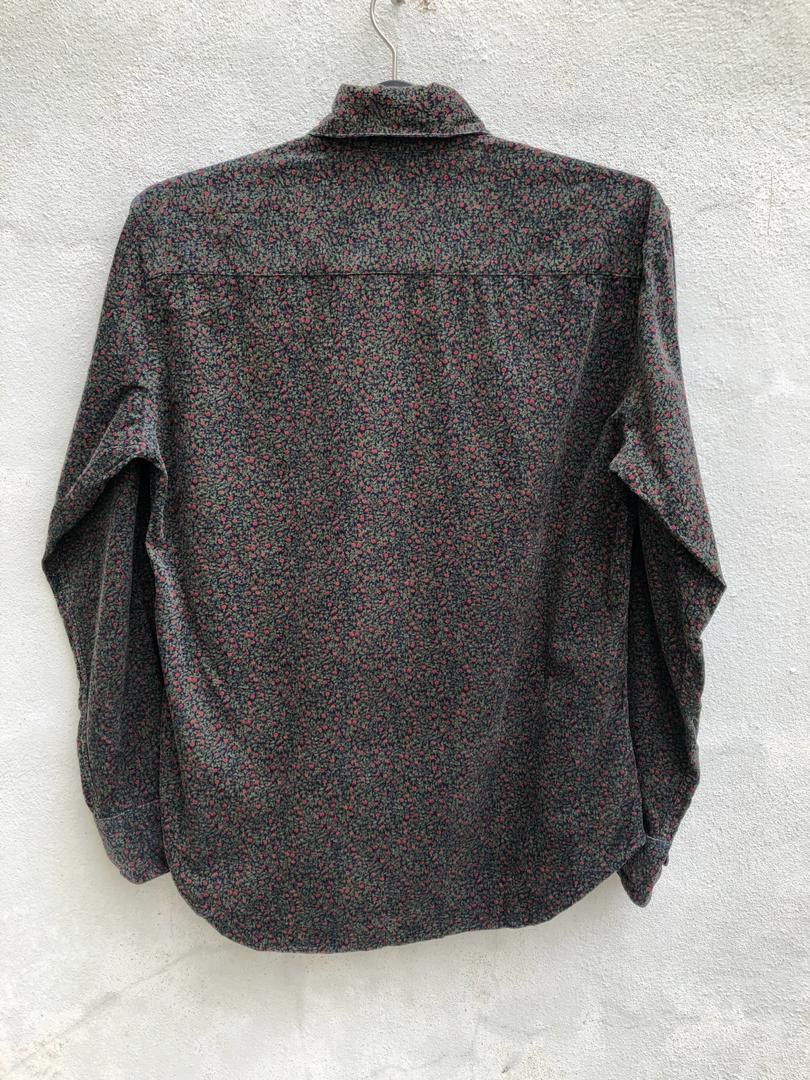 Vintage × Yohji Yamamoto Vtg Yohji Yamamoto A.A.R Flowers Stripes Shirt Size US M / EU 48-50 / 2 - 5 Thumbnail