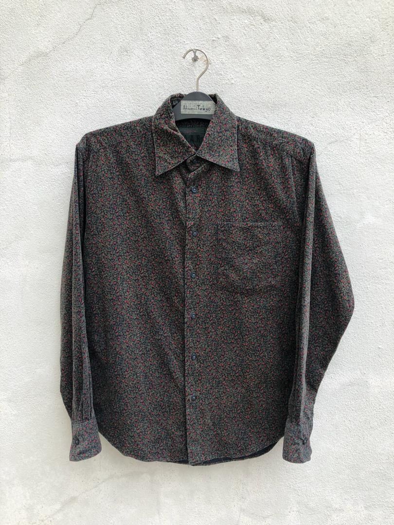 Vintage × Yohji Yamamoto Vtg Yohji Yamamoto A.A.R Flowers Stripes Shirt Size US M / EU 48-50 / 2 - 1 Thumbnail