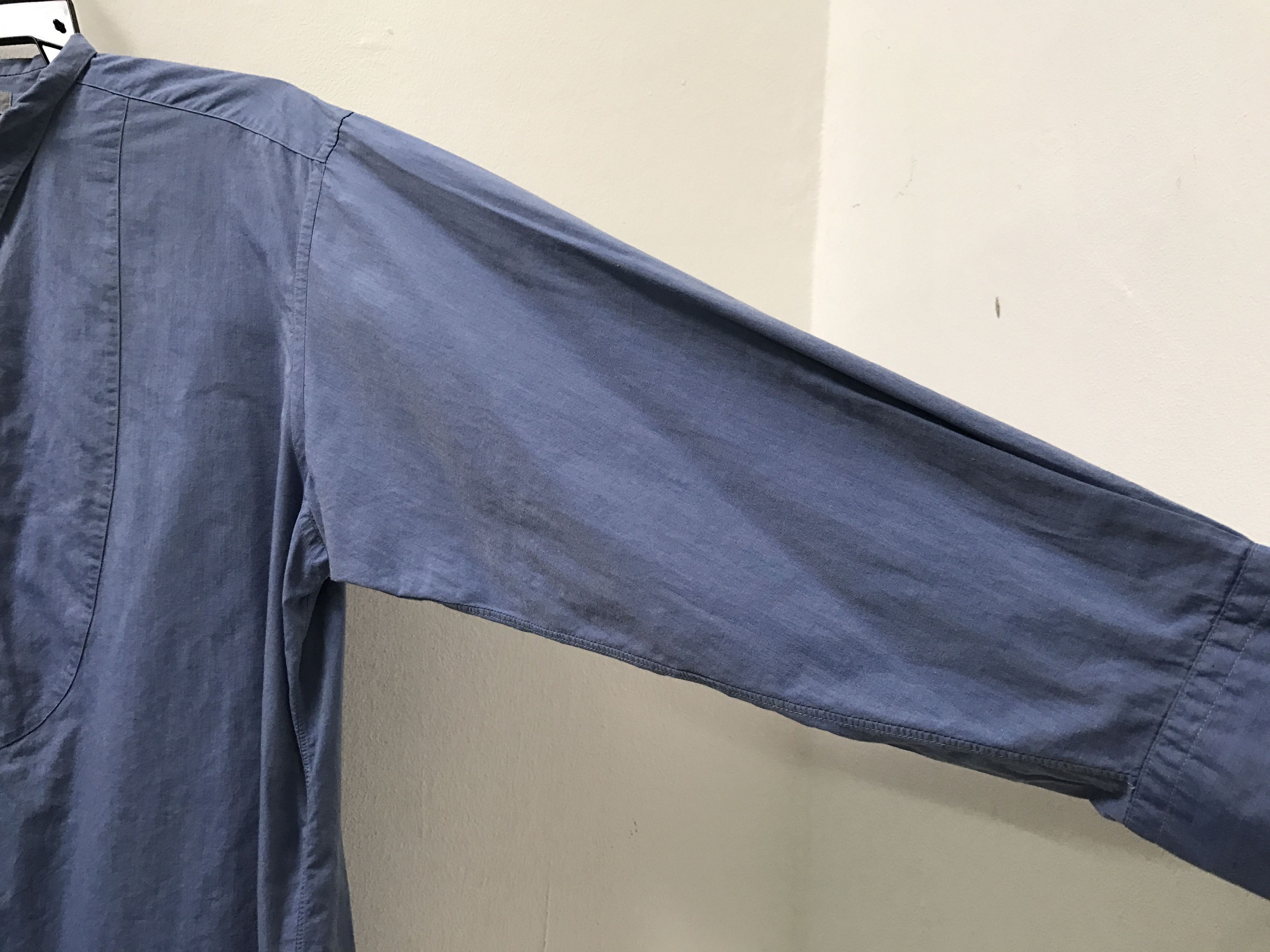 Comme des Garcons × Comme des Garcons Homme Plus Vintage 80s The Iconic HOMME Comme Des Garcons Baggy Shirt Size US L / EU 52-54 / 3 - 5 Thumbnail