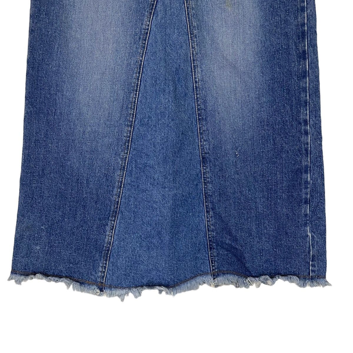 Fiorucci Fiorucci Long Skirt Jeans Size 26" / US 2 / IT 38 - 6 Thumbnail