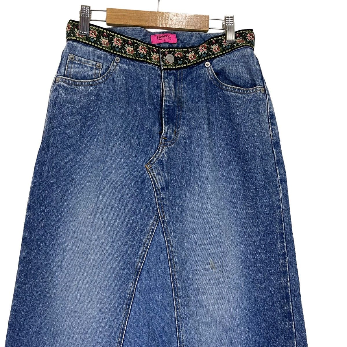 Fiorucci Fiorucci Long Skirt Jeans Size 26" / US 2 / IT 38 - 3 Thumbnail