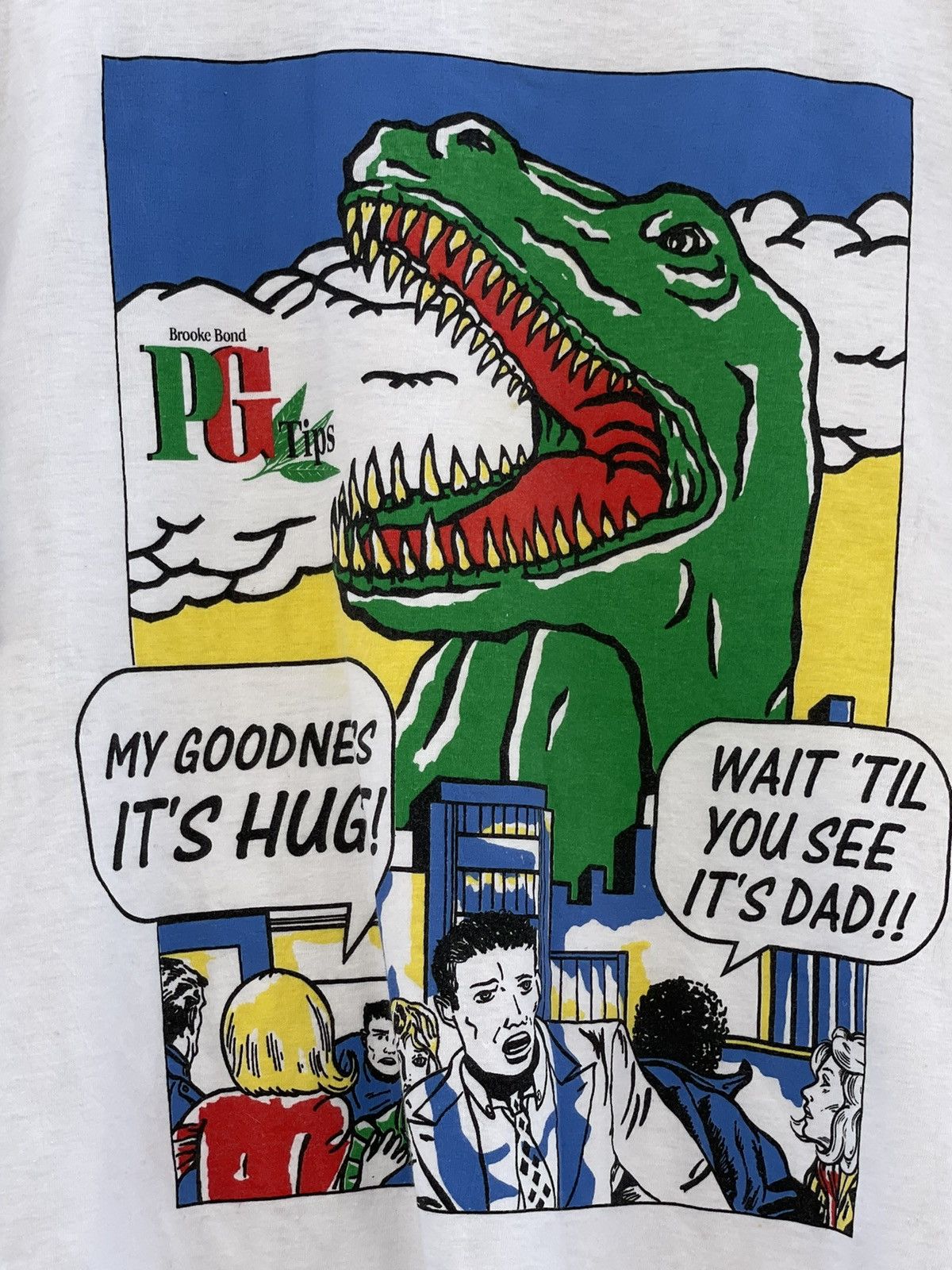 Vintage Vintage T-shirts Joke My Goodness It’s Huge 90s Style USA Size US M / EU 48-50 / 2 - 2 Thumbnail