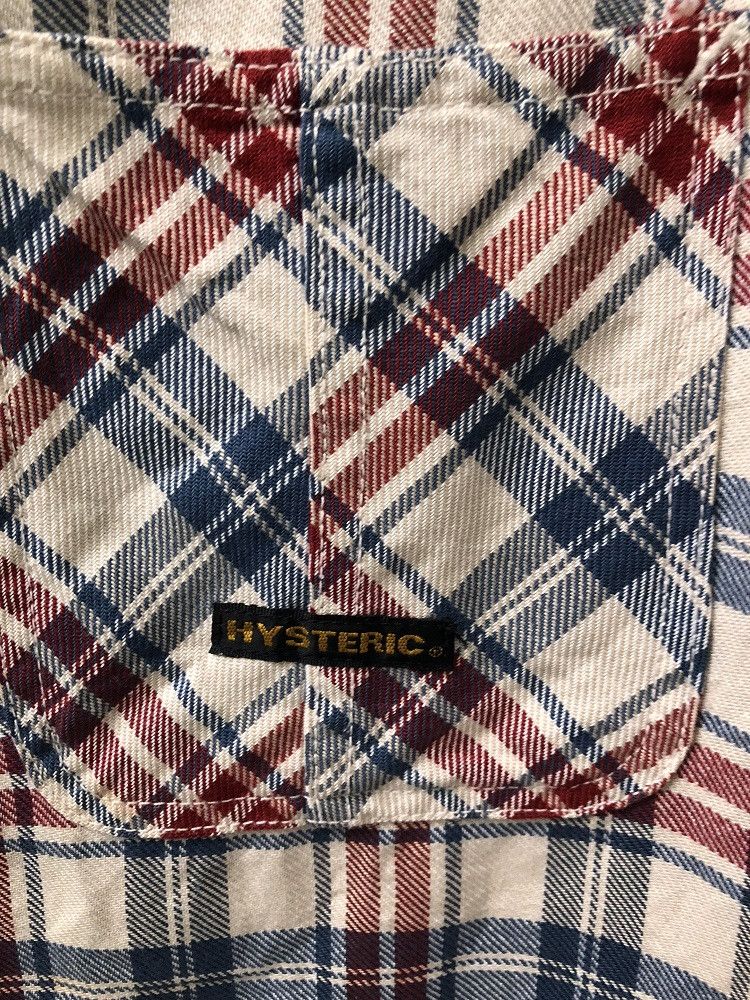 Flannel × Hysteric Glamour HG Japan Double Pocket Plaid Check Baggy Flannel Shirt Size US L / EU 52-54 / 3 - 4 Thumbnail