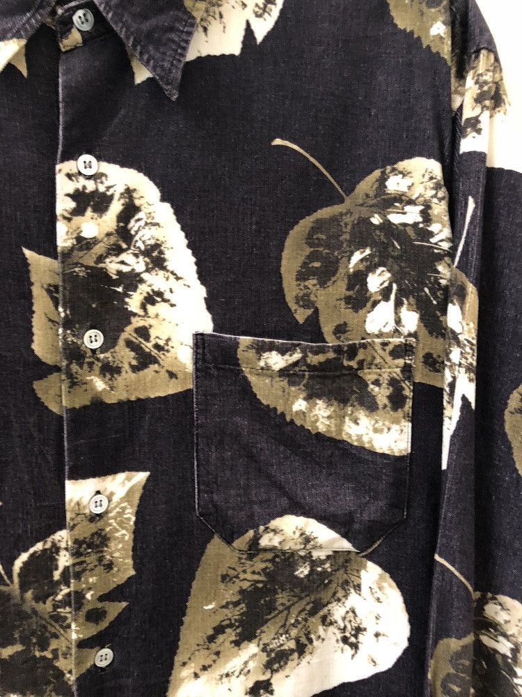 Paul Smith Paul Smith London Big Leaf Baggy Corduroy Button Shirt Size US L / EU 52-54 / 3 - 2 Thumbnail