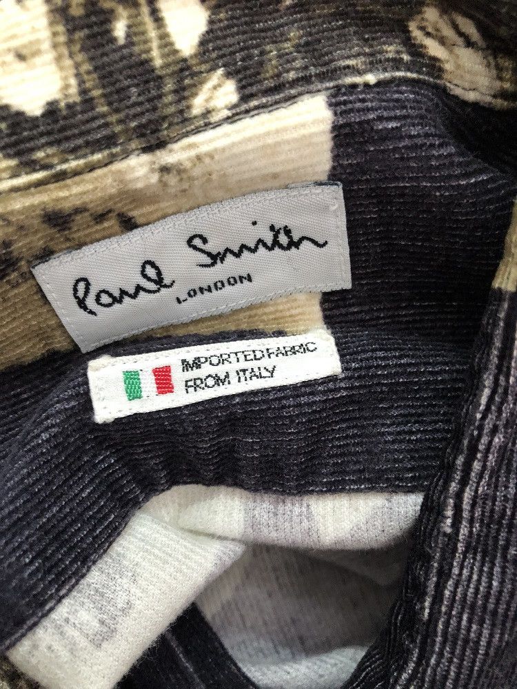 Paul Smith Paul Smith London Big Leaf Baggy Corduroy Button Shirt Size US L / EU 52-54 / 3 - 8 Thumbnail