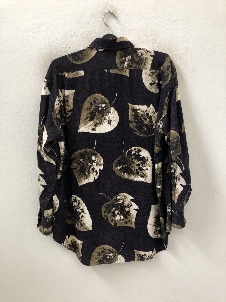 Paul Smith Paul Smith London Big Leaf Baggy Corduroy Button Shirt Size US L / EU 52-54 / 3 - 6 Thumbnail