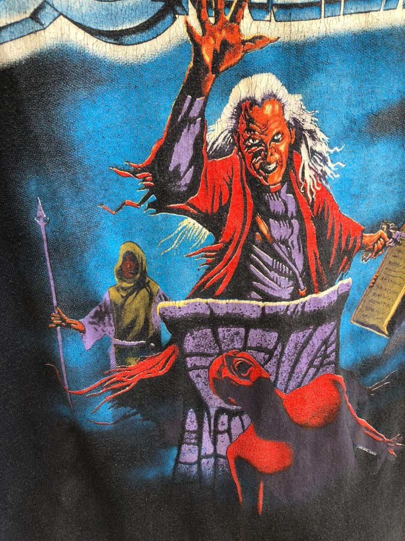 Band Tees × Vintage RARE!! 1988 Sanctuary American Trash Metal Band tee Size US XL / EU 56 / 4 - 7 Thumbnail